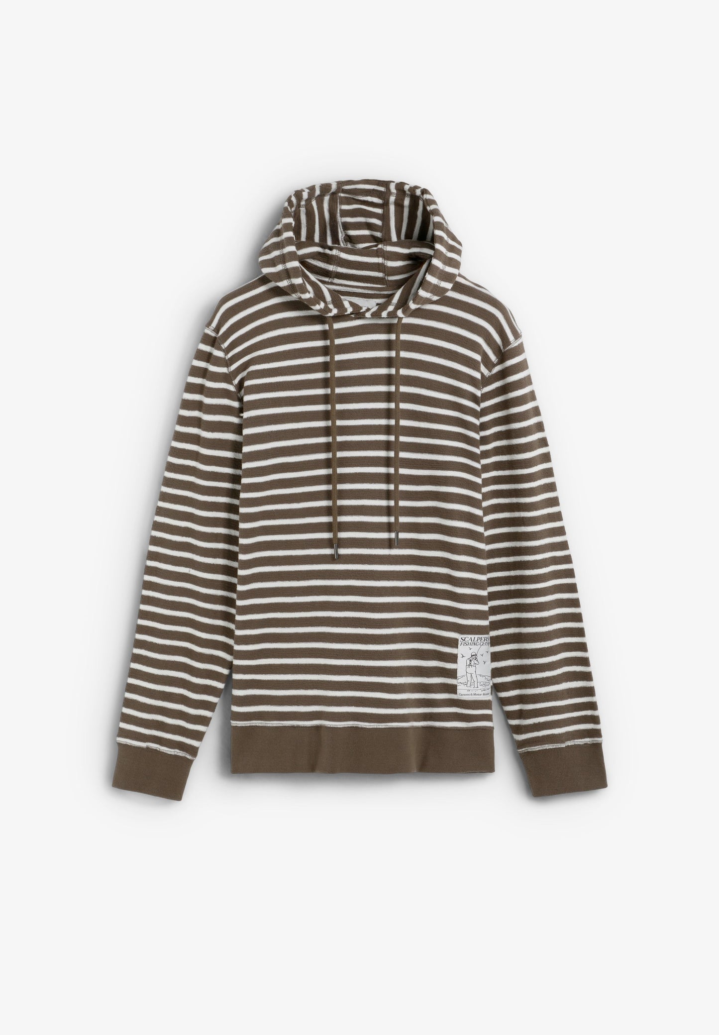 SUDADERA CAPUCHA RAYAS - Scalpers