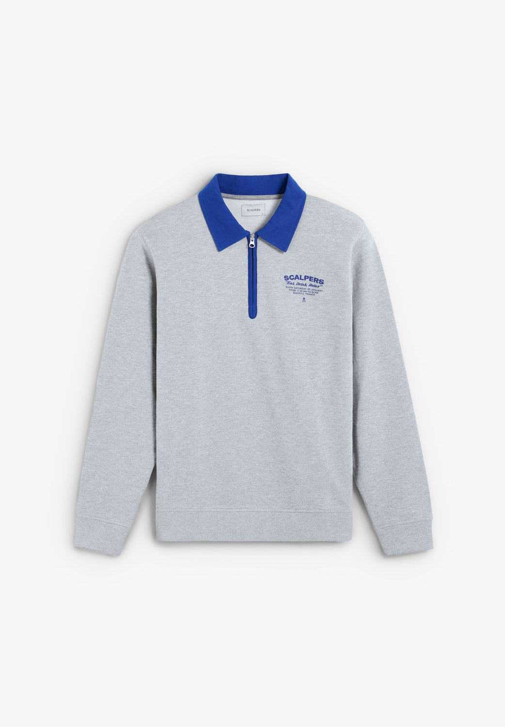 SUDADERA CREMALLERA BORDADOS - Scalpers