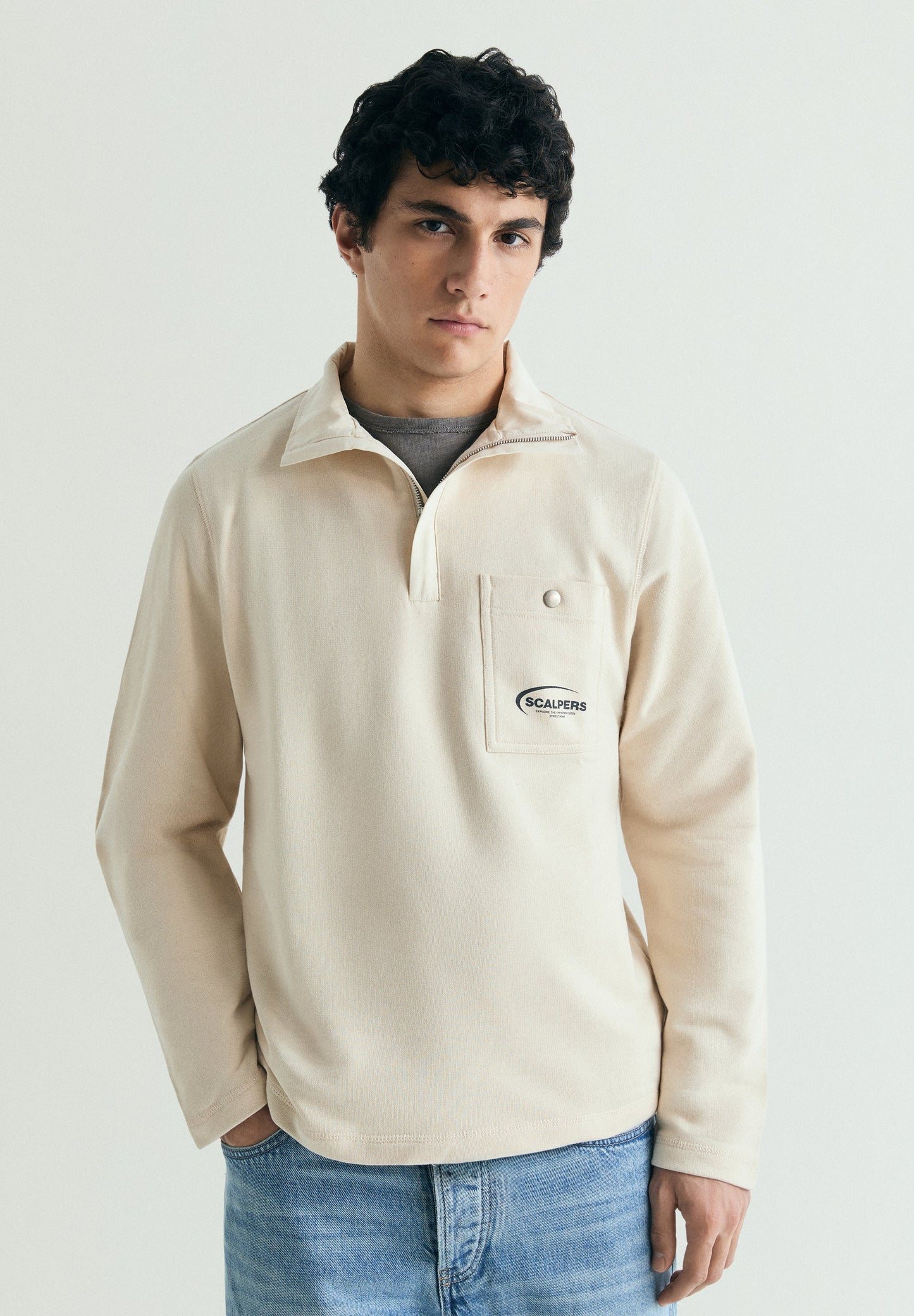 POLERA ALGODÓN BOLSILLO