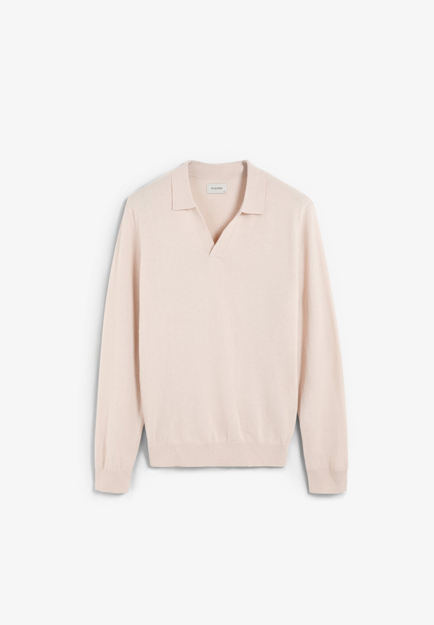 CHALECO POLO CUELLO PICO LANA