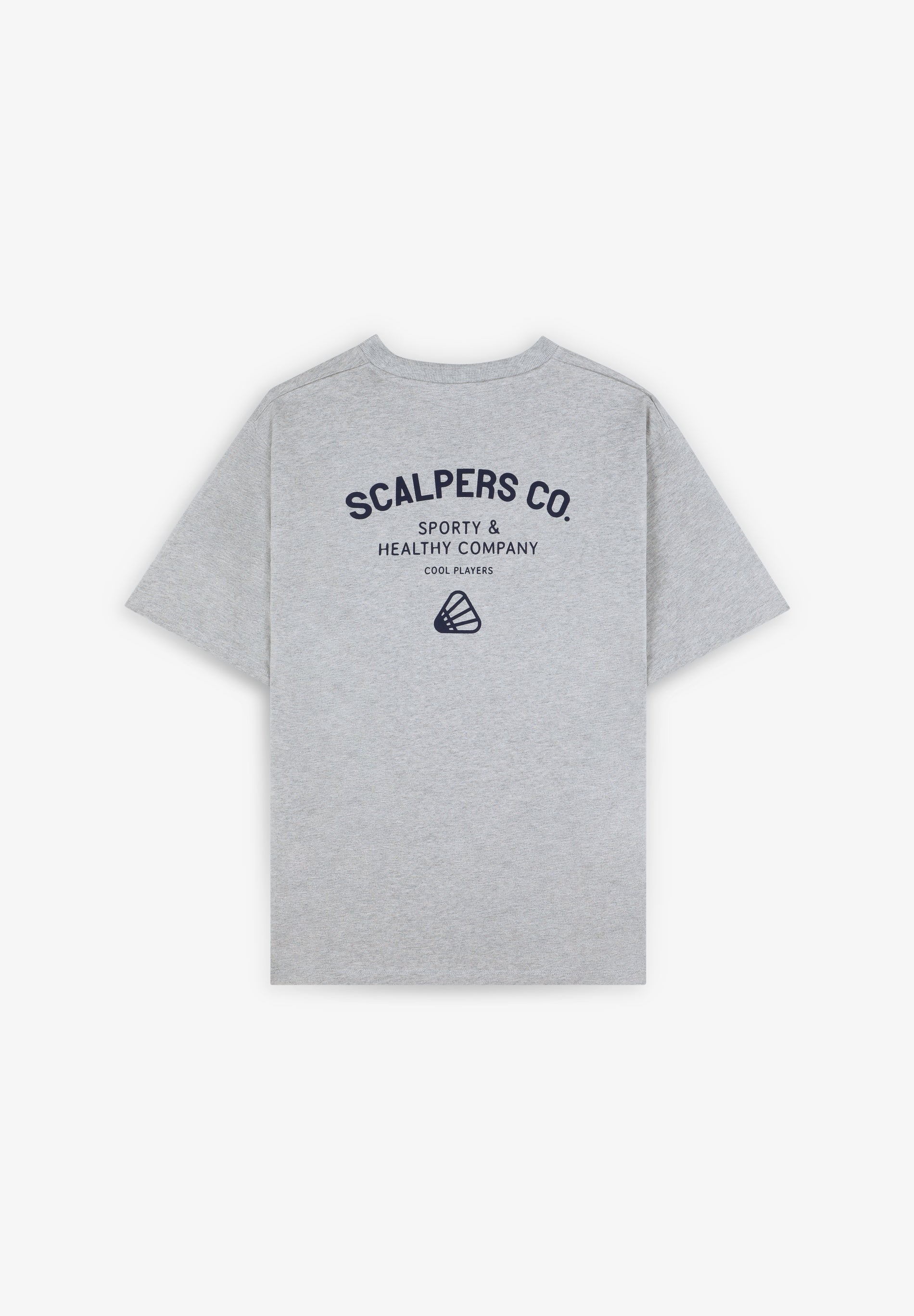 CAMISETA PRINT LOGO CONTRASTE - Scalpers