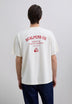POLERA PRINT LOGO CONTRASTE