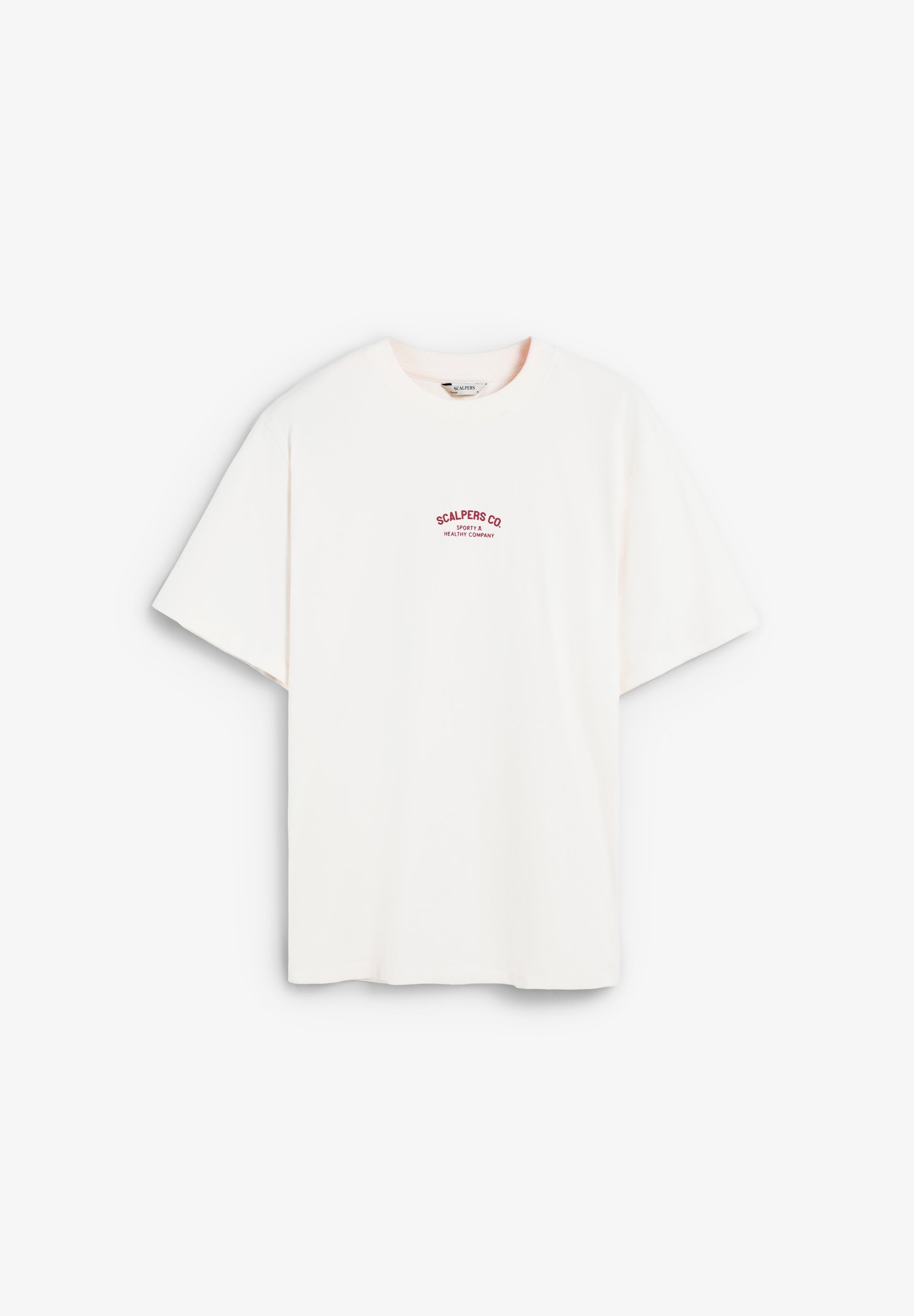 POLERA PRINT LOGO CONTRASTE