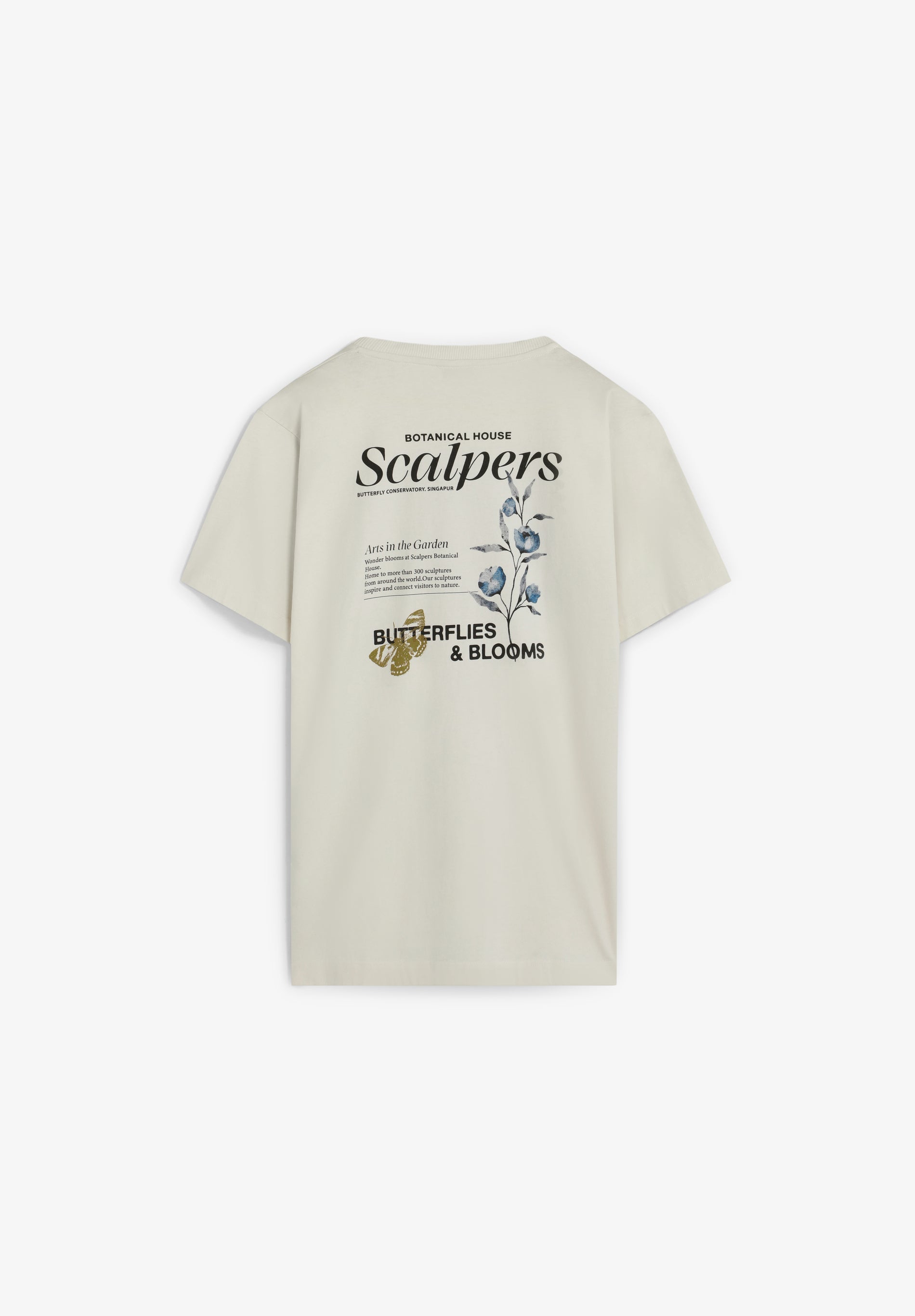 POLERA PRINT LOGO CONTRASTE