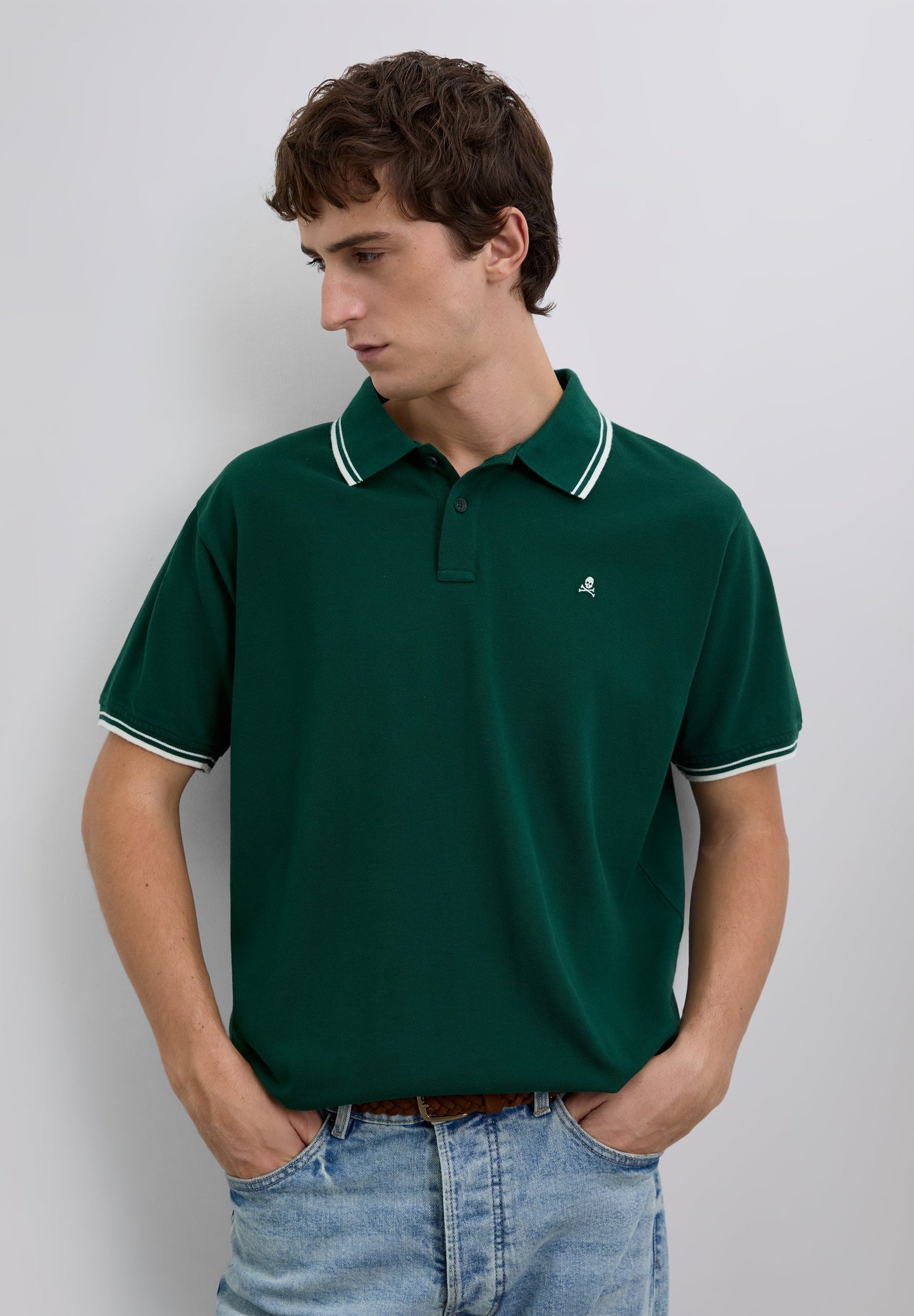 POLO CONTRASTE CALAVERA - Scalpers