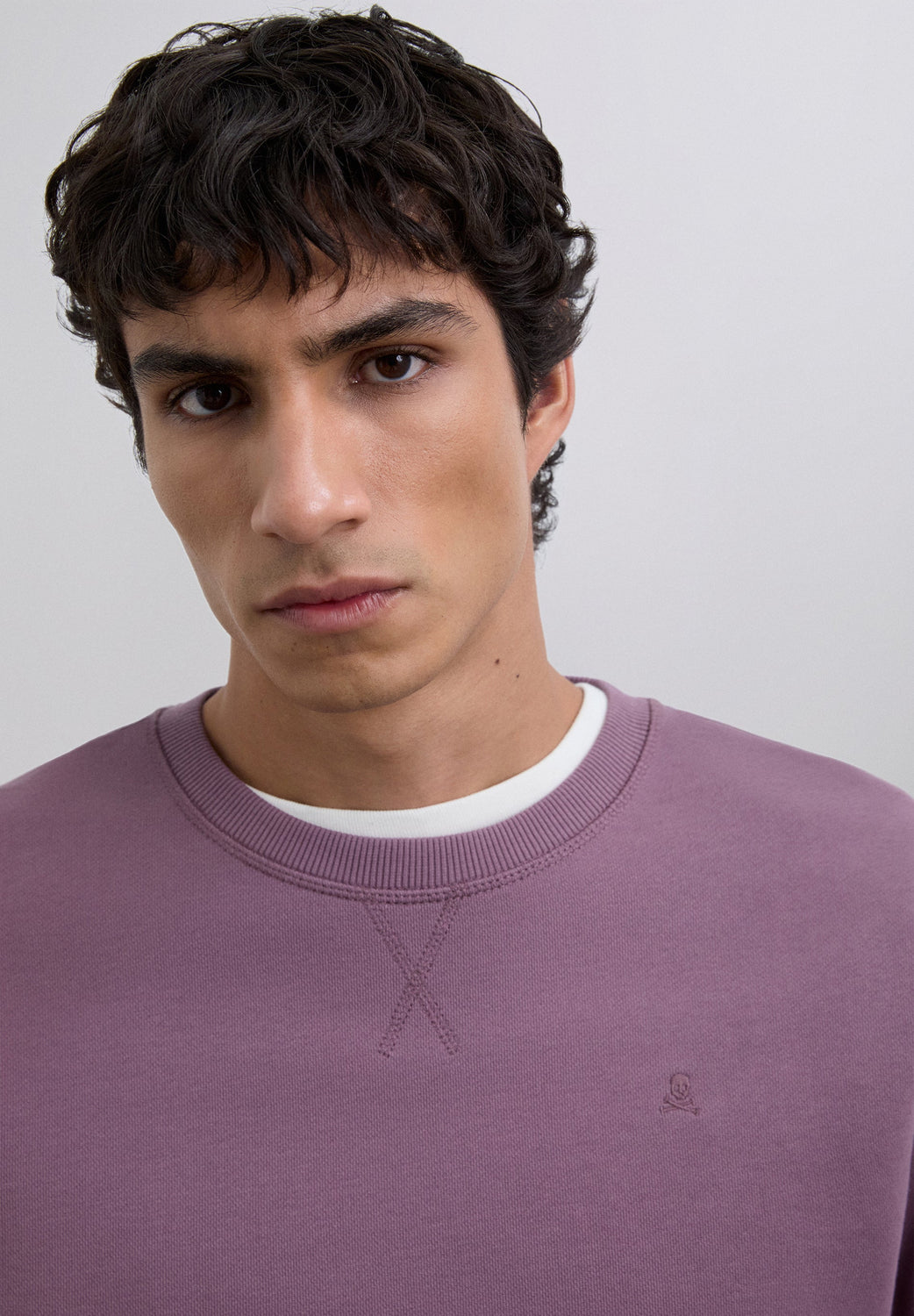 SUDADERA BORDADA ALGODÓN - Scalpers