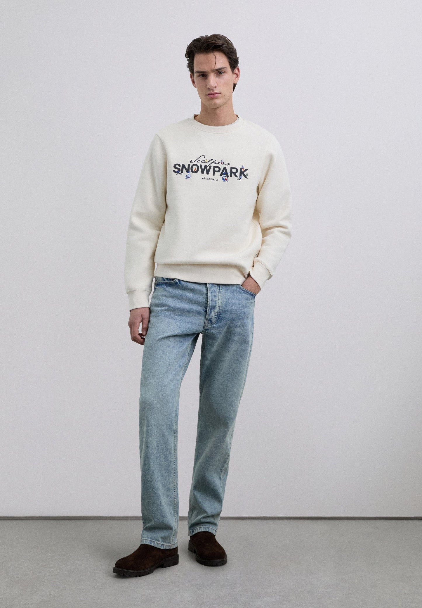 SUDADERA ALGODÓN SNOWPARK - Scalpers