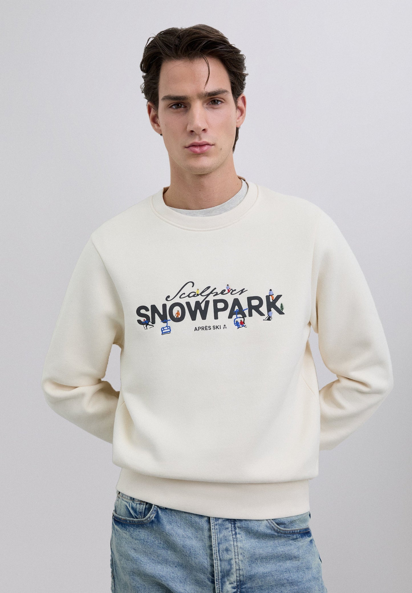 SUDADERA ALGODÓN SNOWPARK - Scalpers