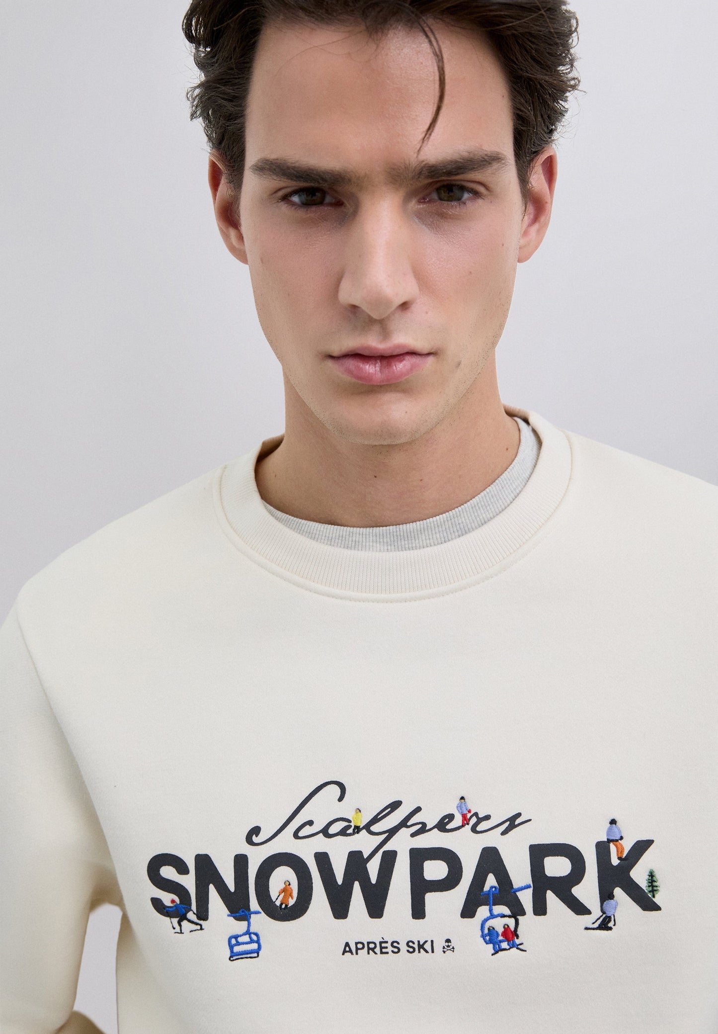 SUDADERA ALGODÓN SNOWPARK - Scalpers