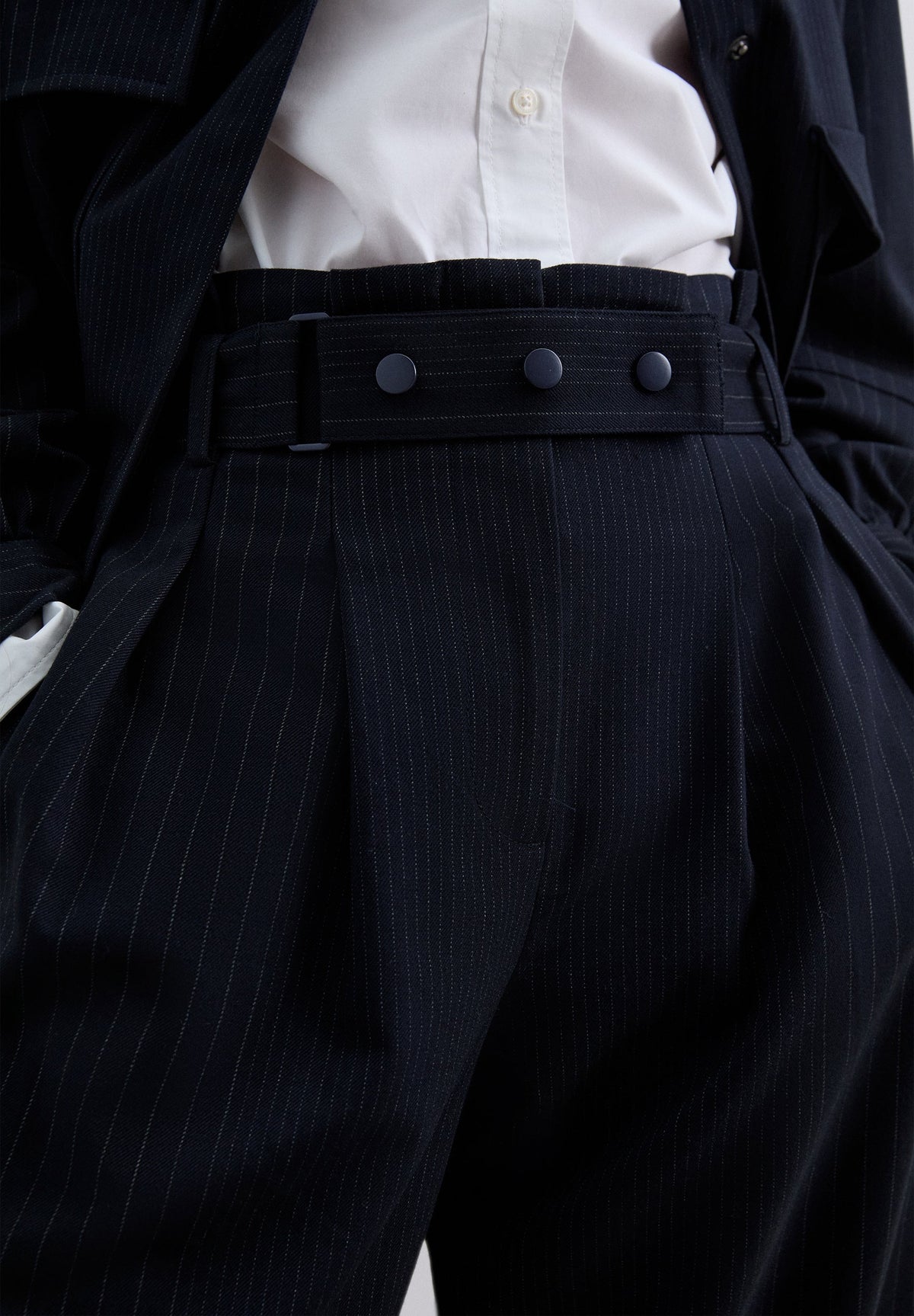PANTALÓN CULOTTE RAYA DIPLOMÁTICA
