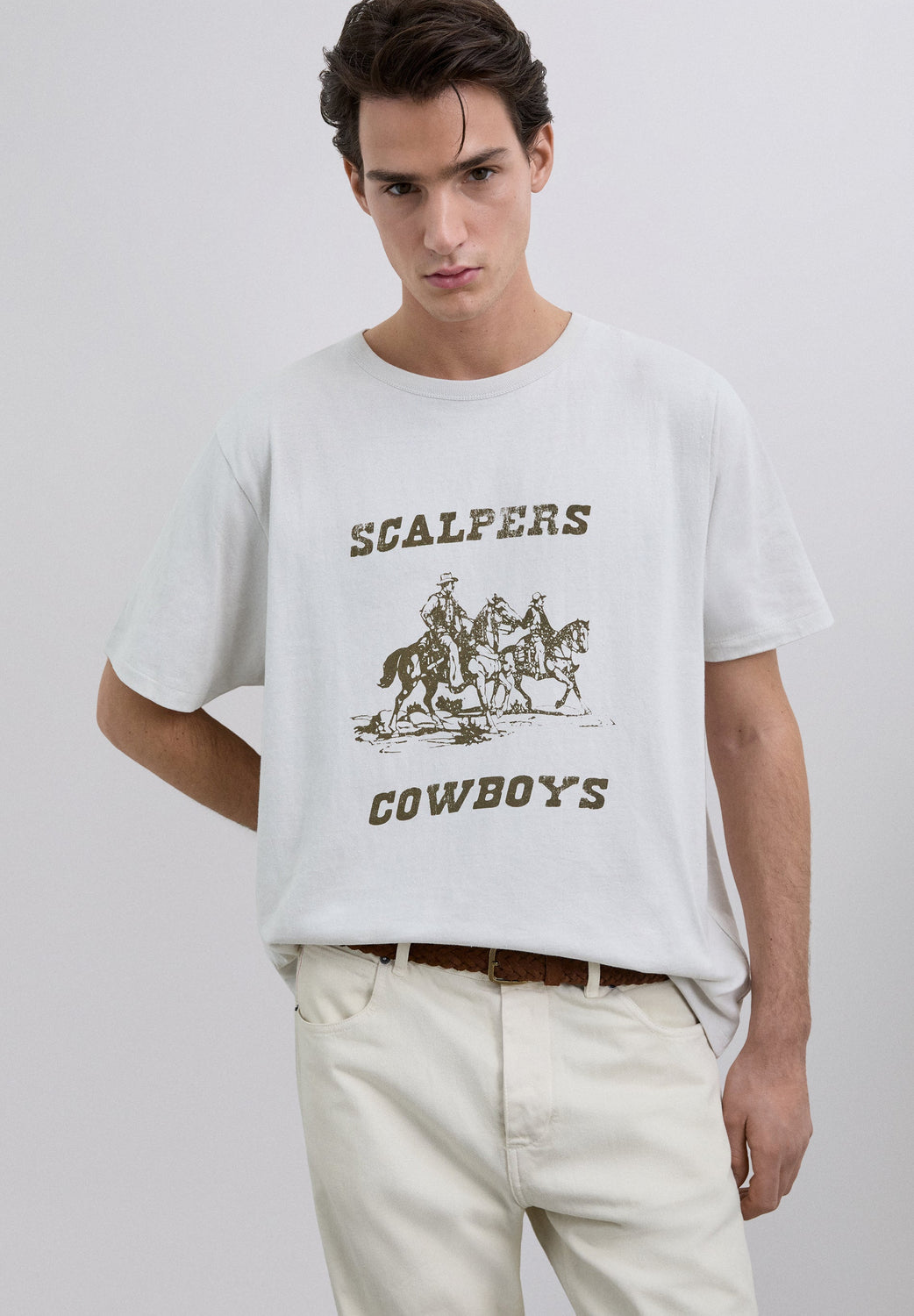 CAMISETA ESTAMPADA COWBOY - Scalpers