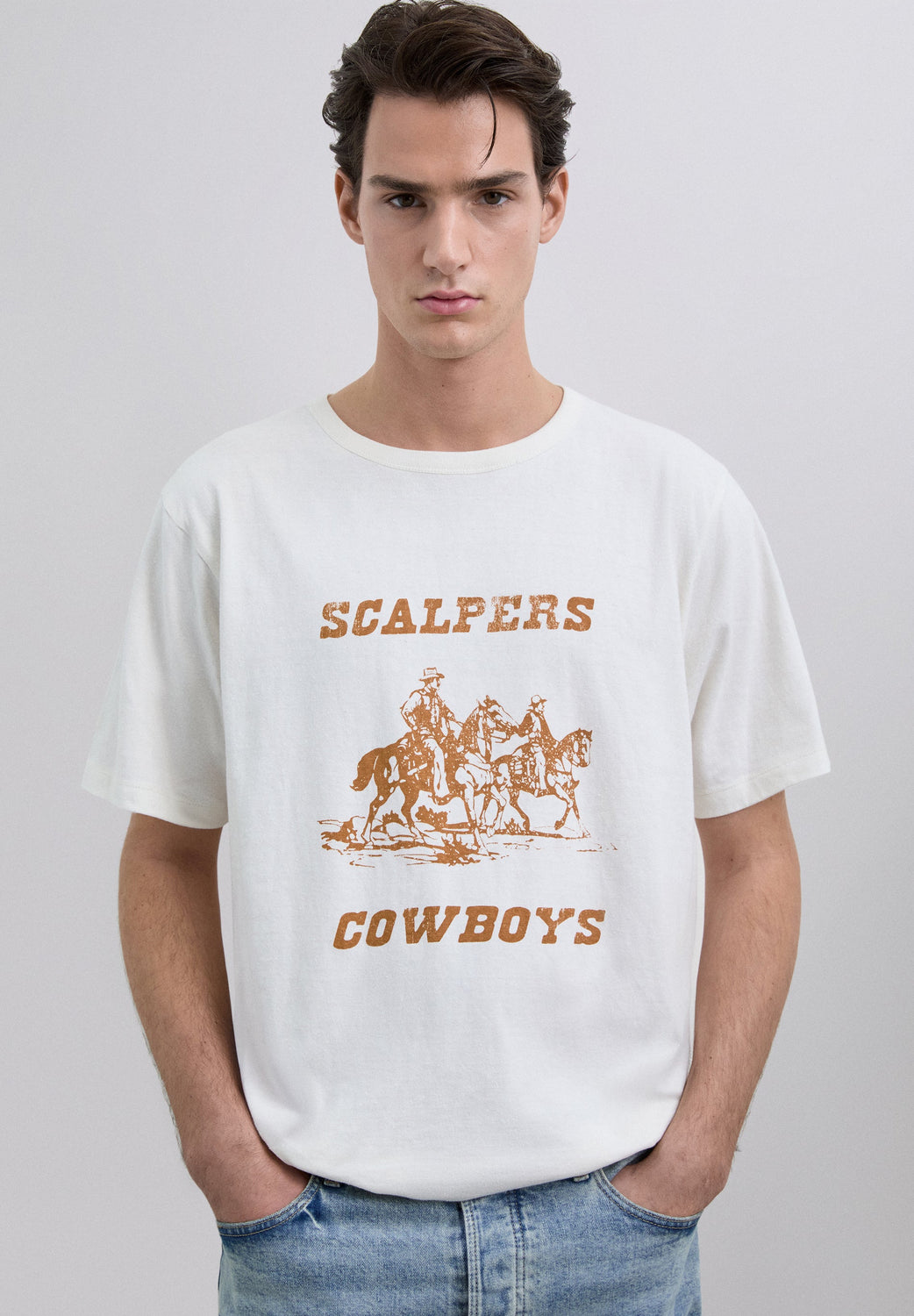 CAMISETA ESTAMPADA COWBOY - Scalpers