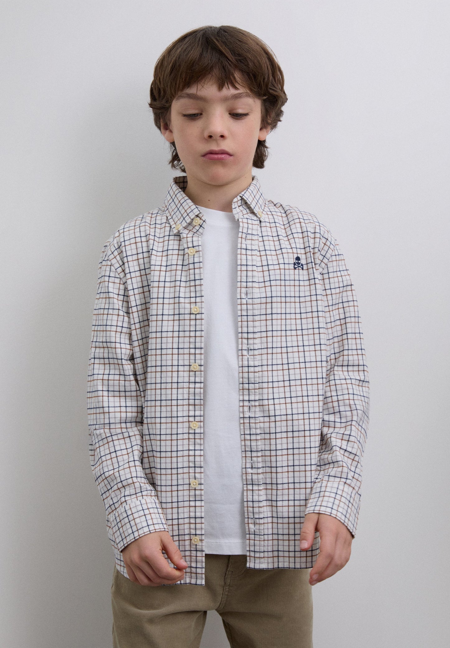 CAMISA OXFORD CUADROS - Scalpers