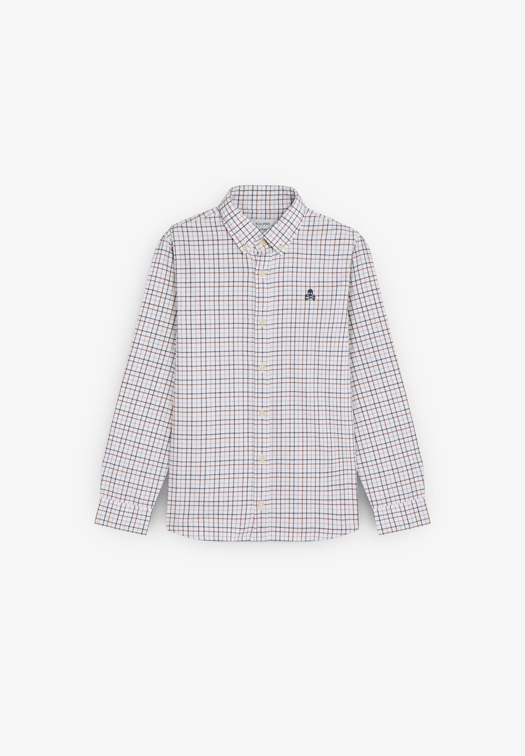 CAMISA OXFORD CUADROS - Scalpers