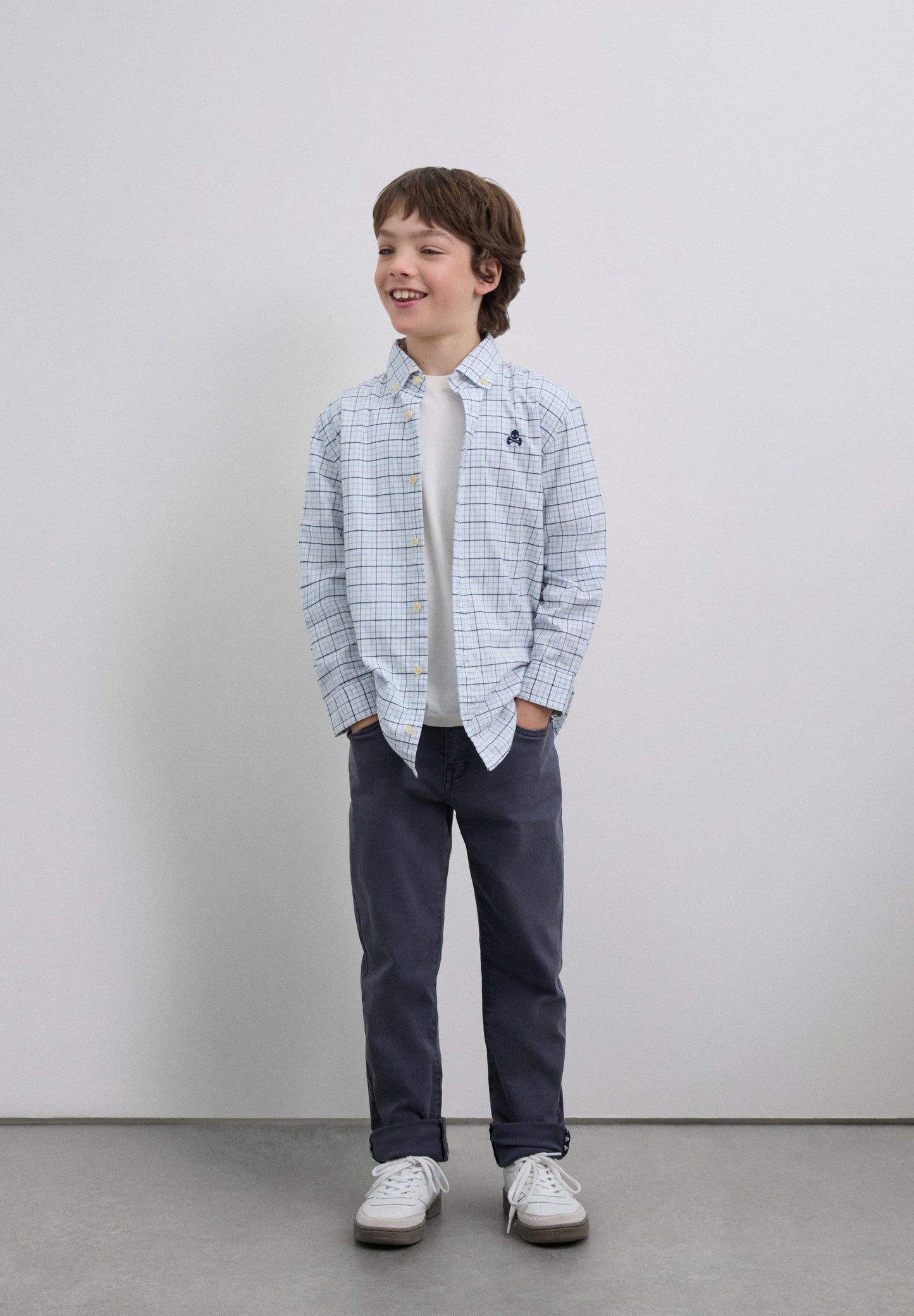 CAMISA OXFORD CUADROS - Scalpers