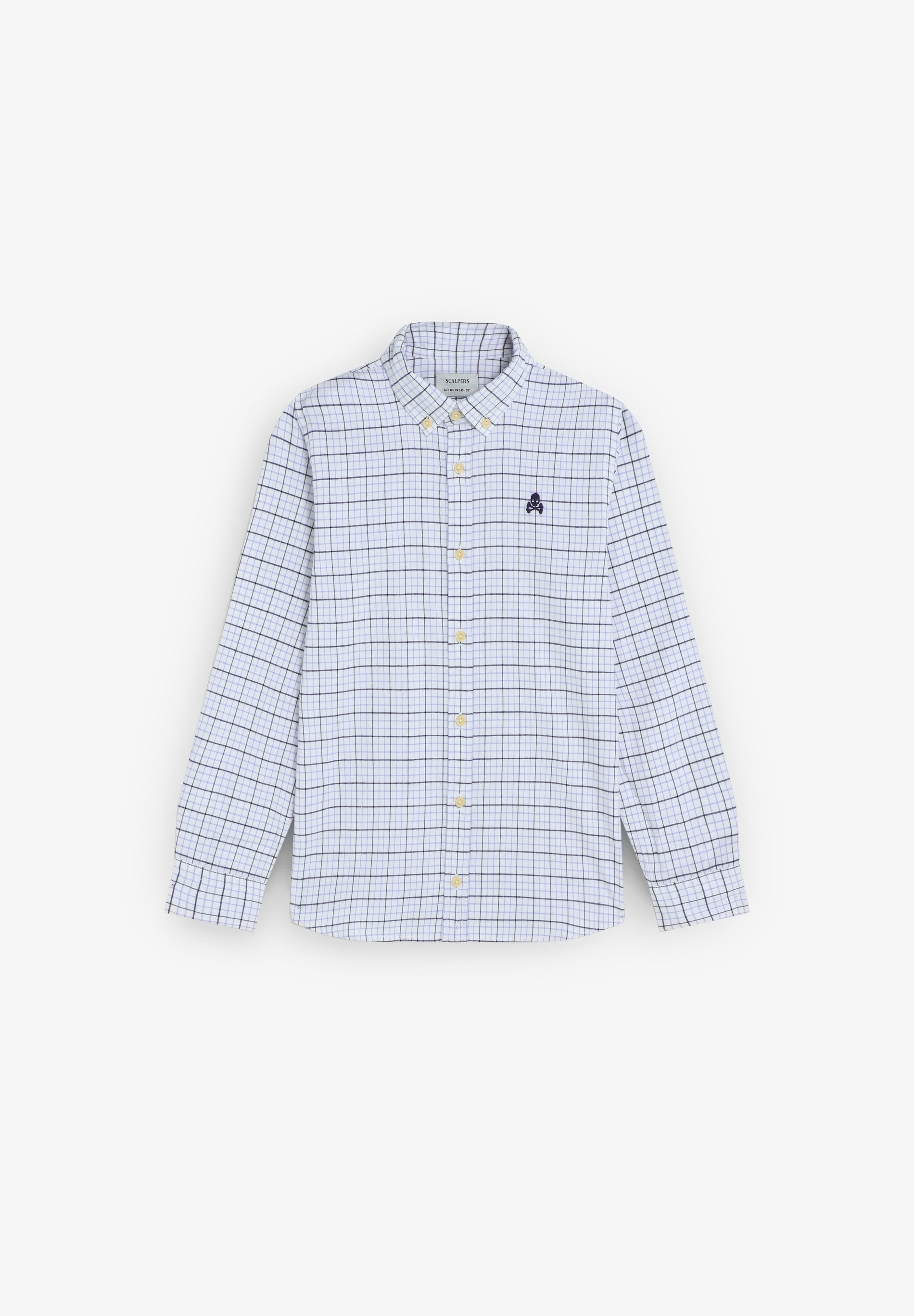 CAMISA OXFORD CUADROS - Scalpers