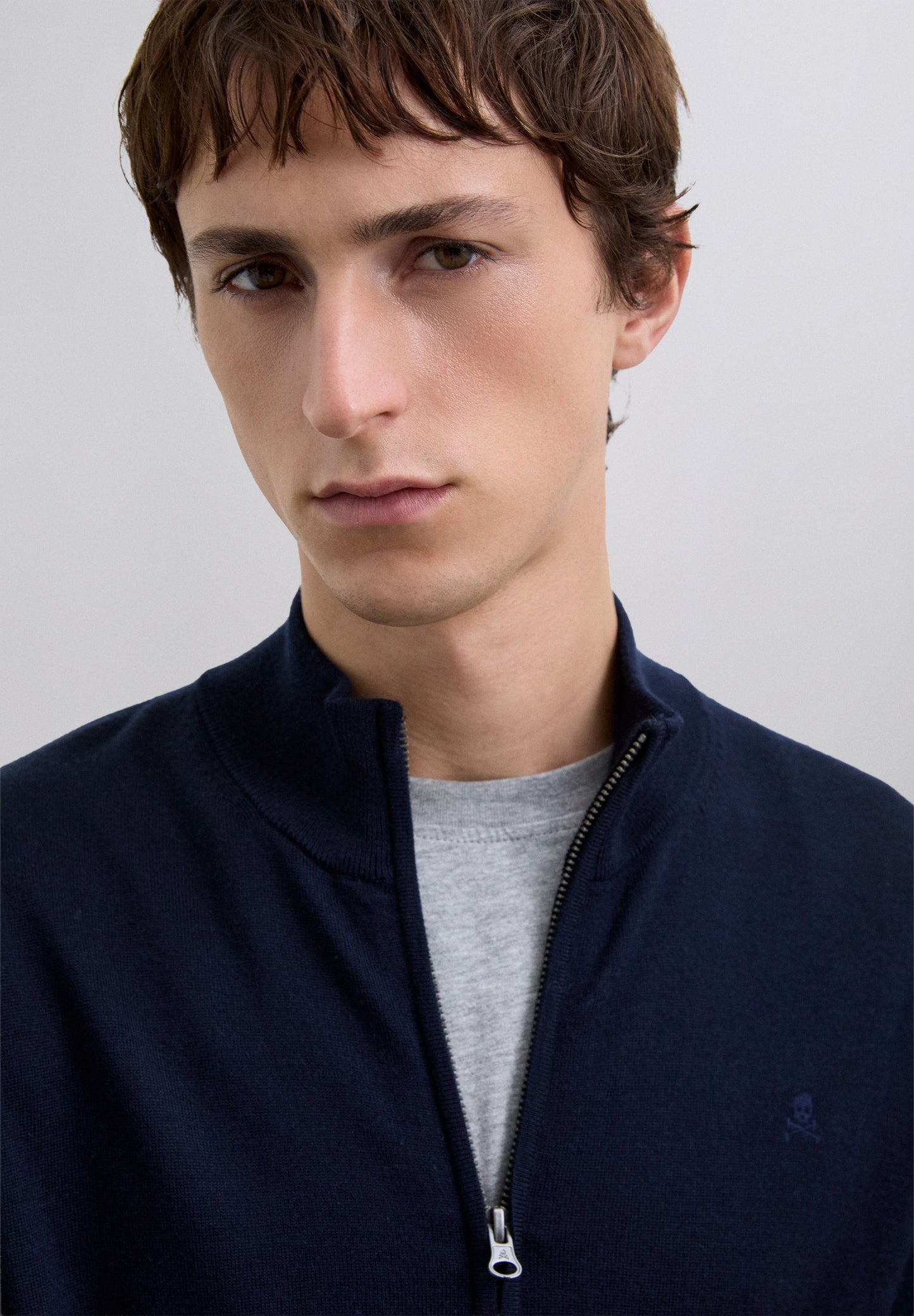 CÁRDIGAN CREMALLERA LANA MERINO