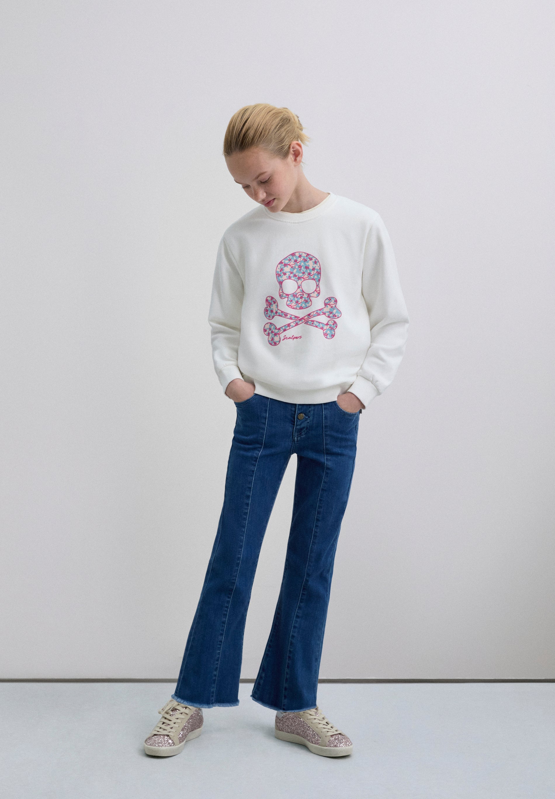 POLERÓN ESTAMPADO FLORAL