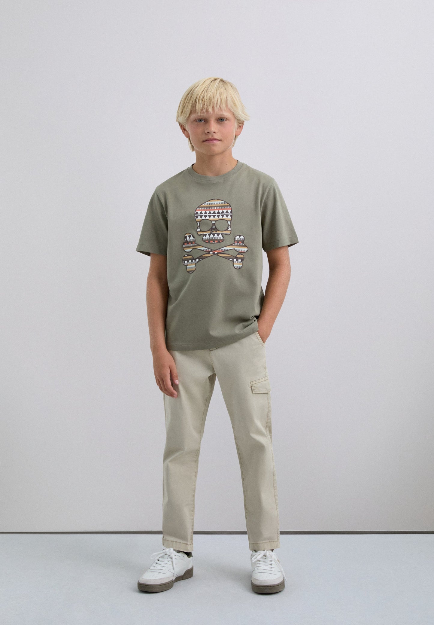 POLERA CALAVERA PRINT