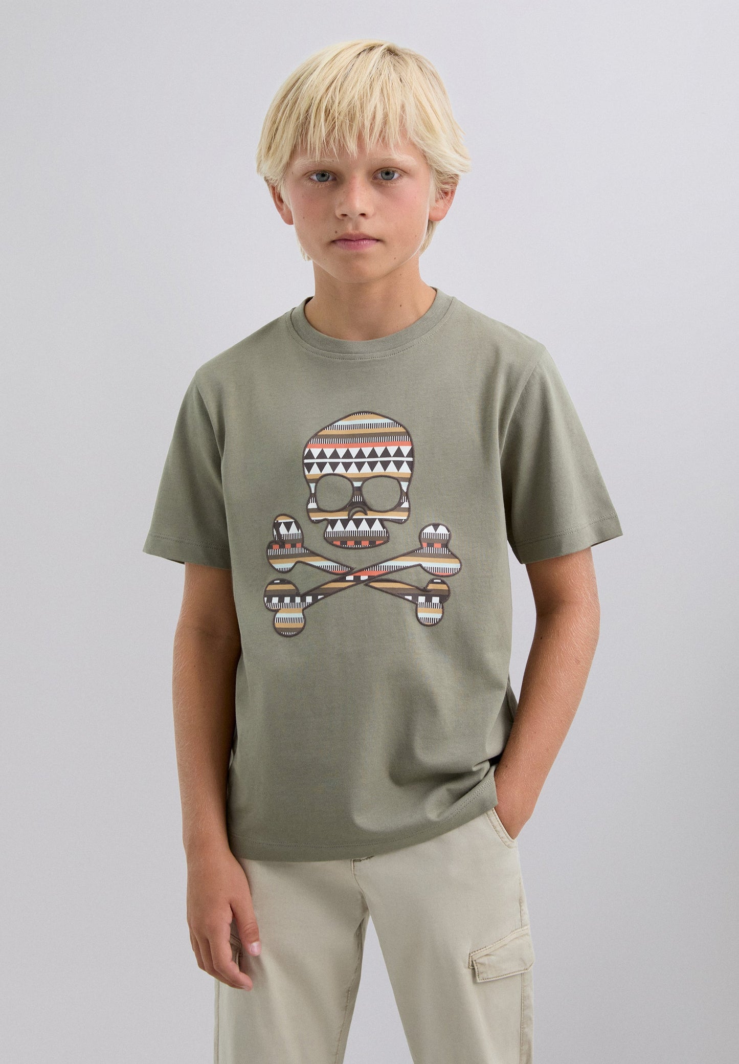 POLERA CALAVERA PRINT