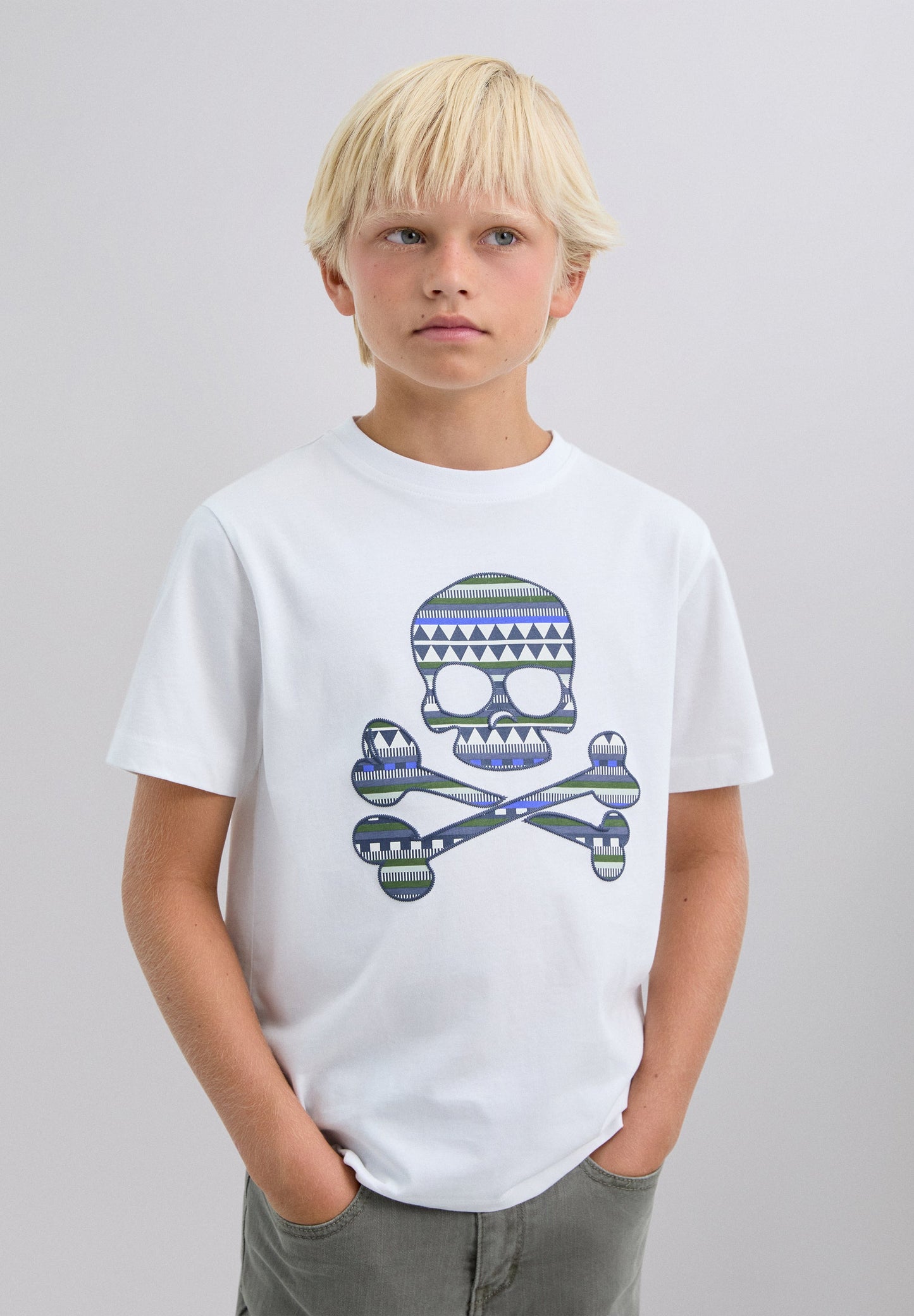 POLERA CALAVERA PRINT