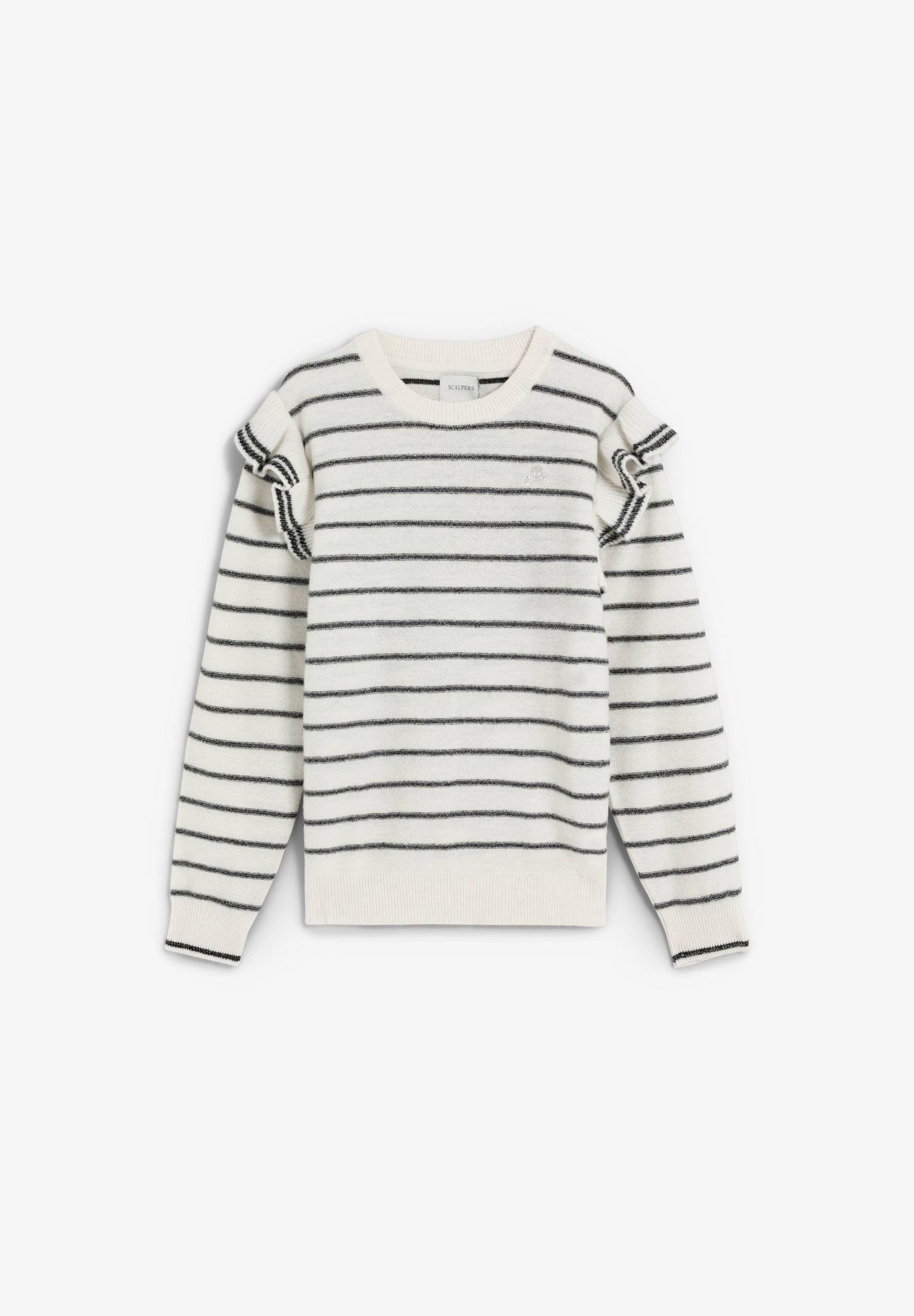 SWEATER RAYAS VOLANTE