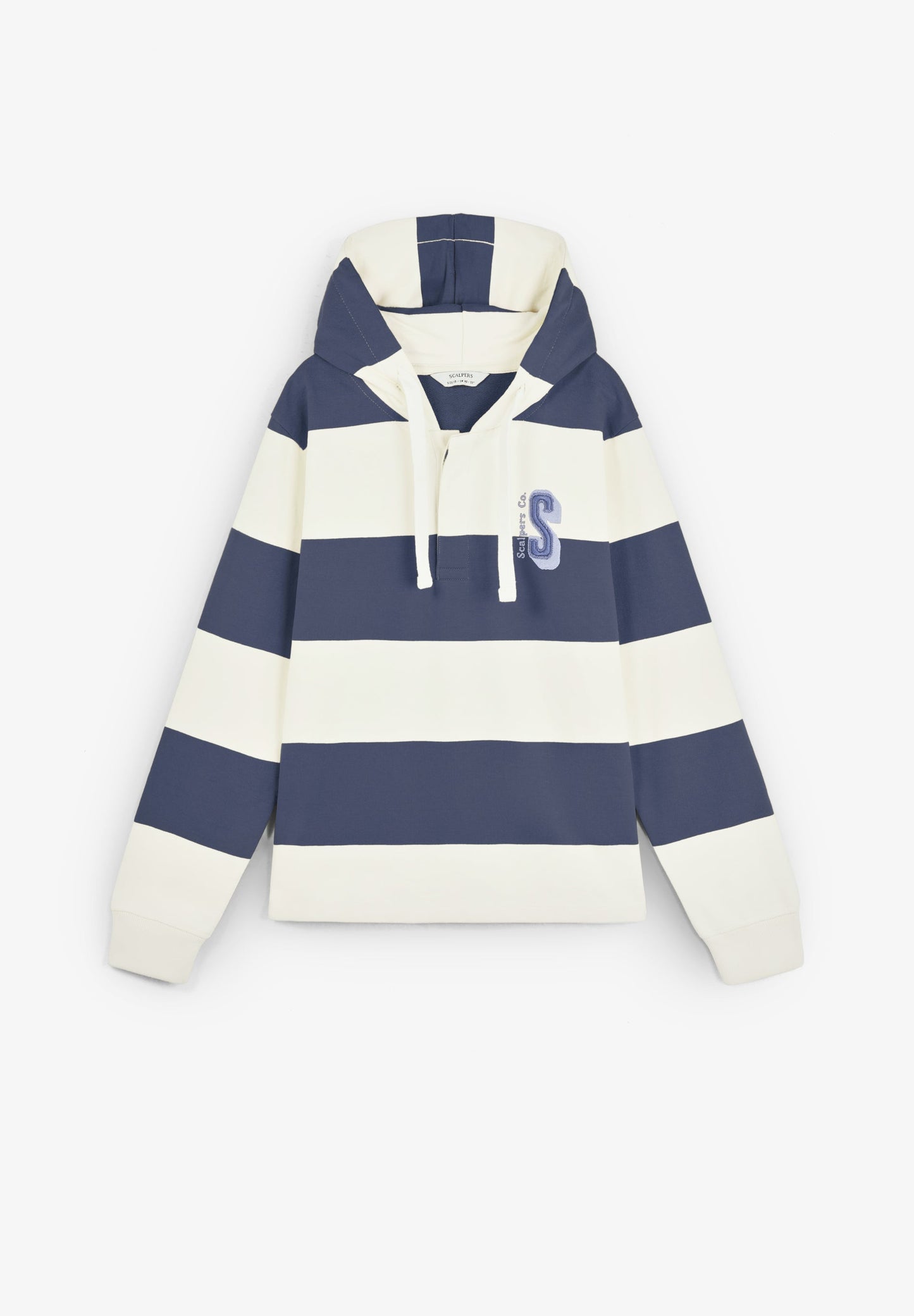 POLERÓN RAYAS CAPUCHA CALAVERA