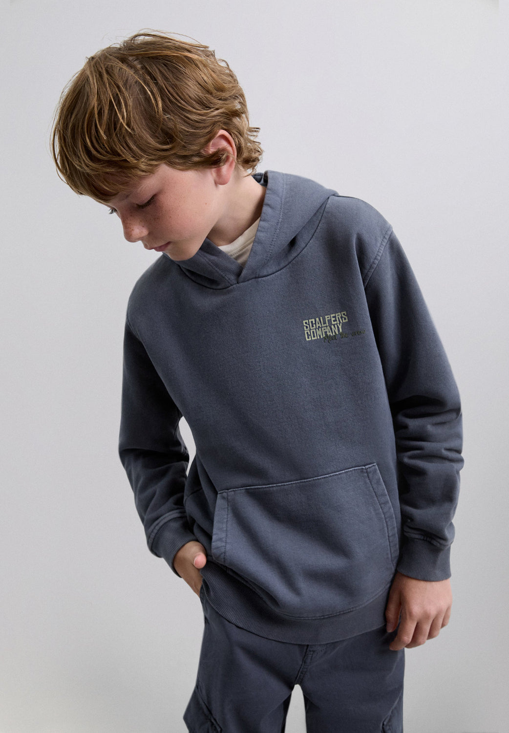 SUDADERA PRINT CALAVERA - Scalpers