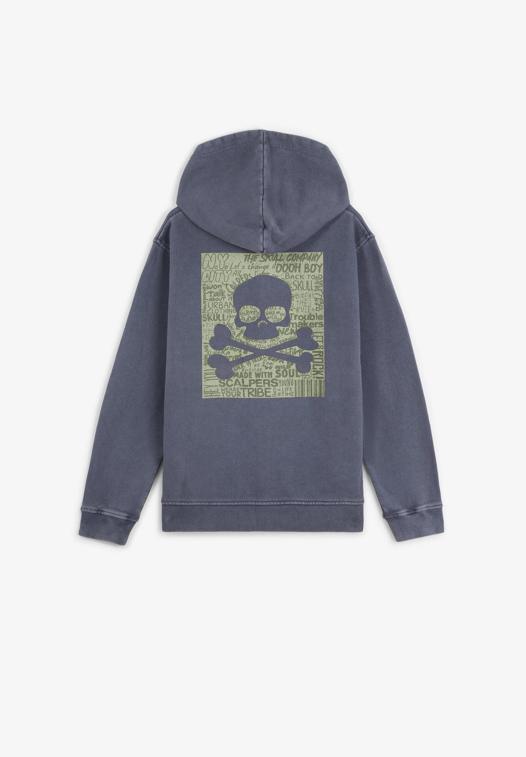 SUDADERA PRINT CALAVERA - Scalpers