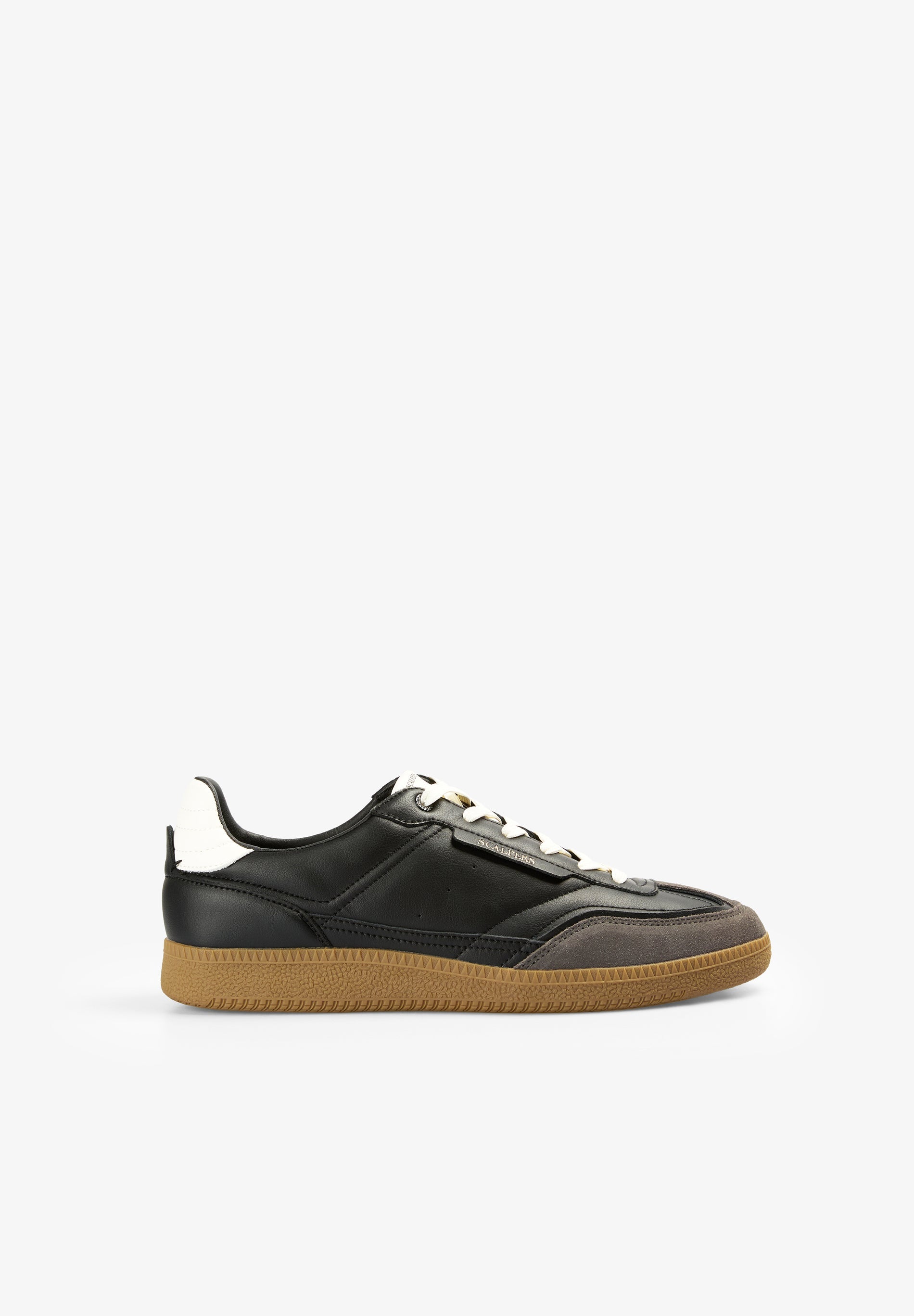 ZAPATILLA PIEL SUELA CONTRASTE
