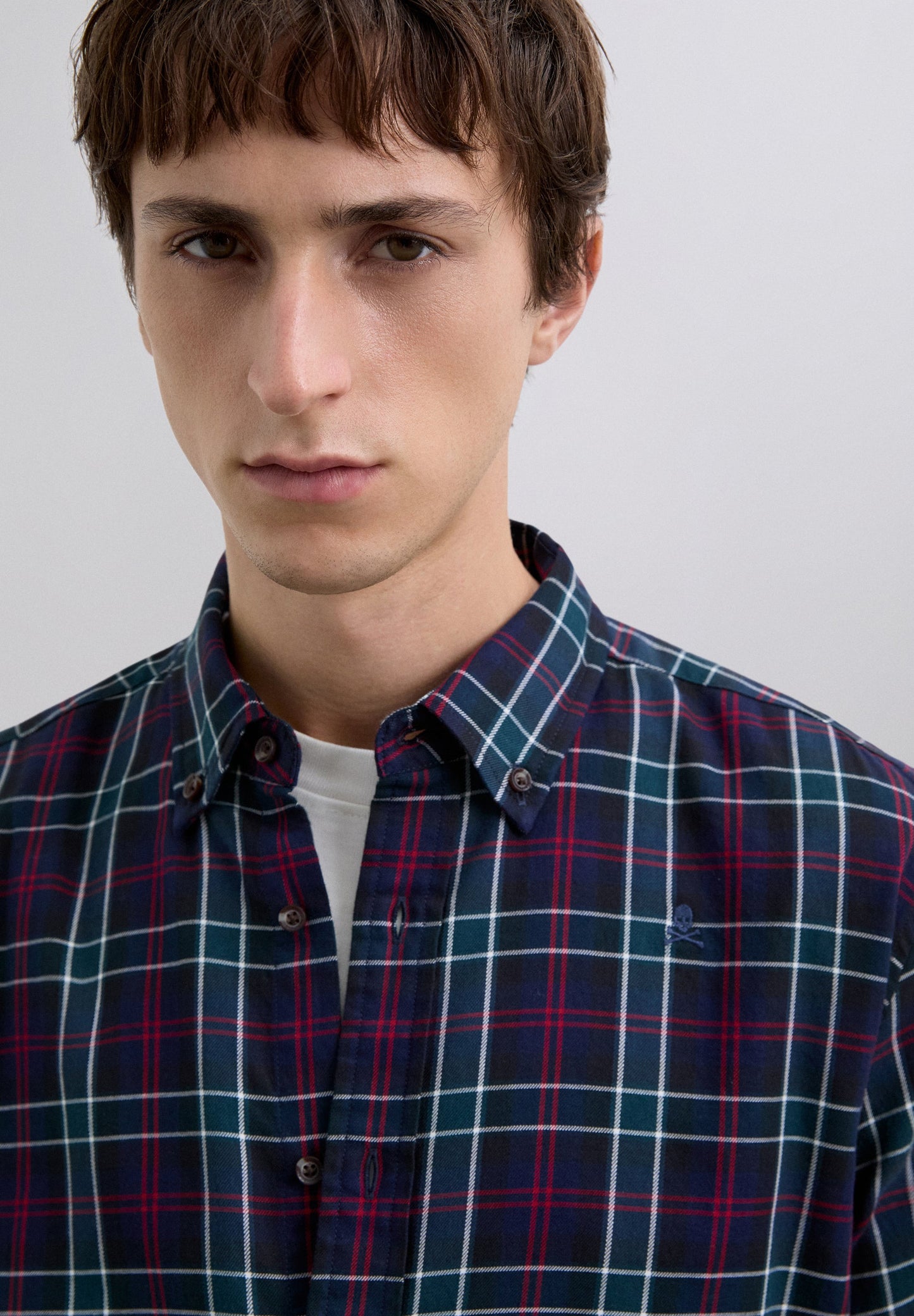 CAMISA ALGODÓN CUADROS - Scalpers