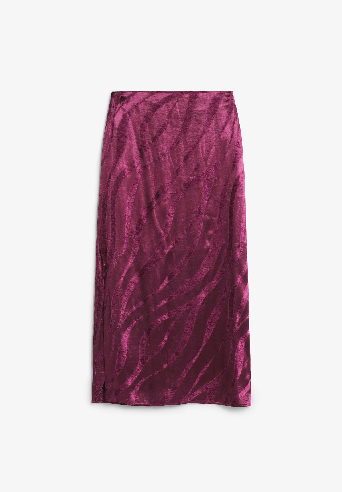 FALDA MIDI JACQUARD
