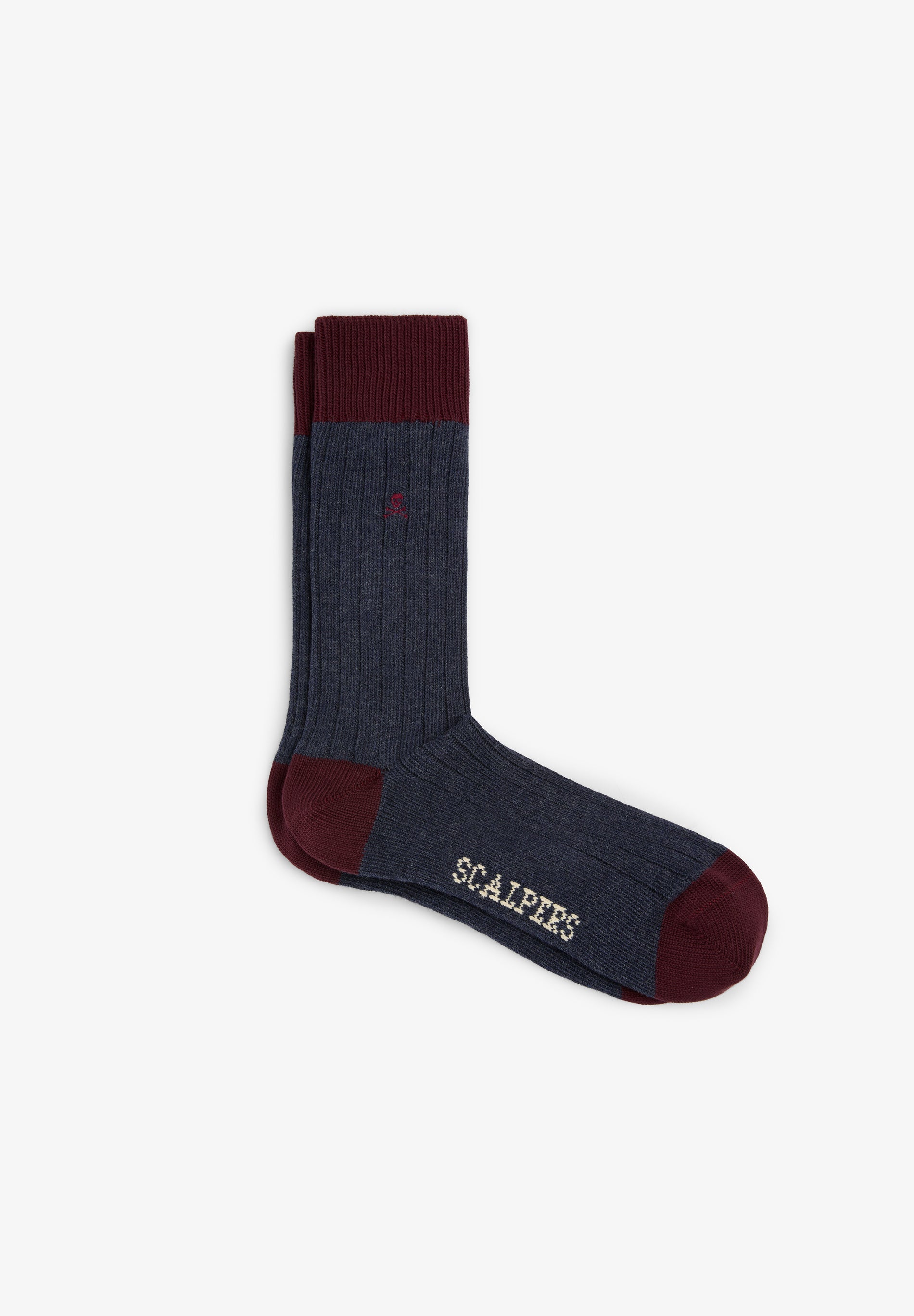 CALCETINES ALGODÓN ORGÁNICO CONTRASTE