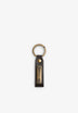 LLAVERO PIEL CON APLIQUE METÁLICO
