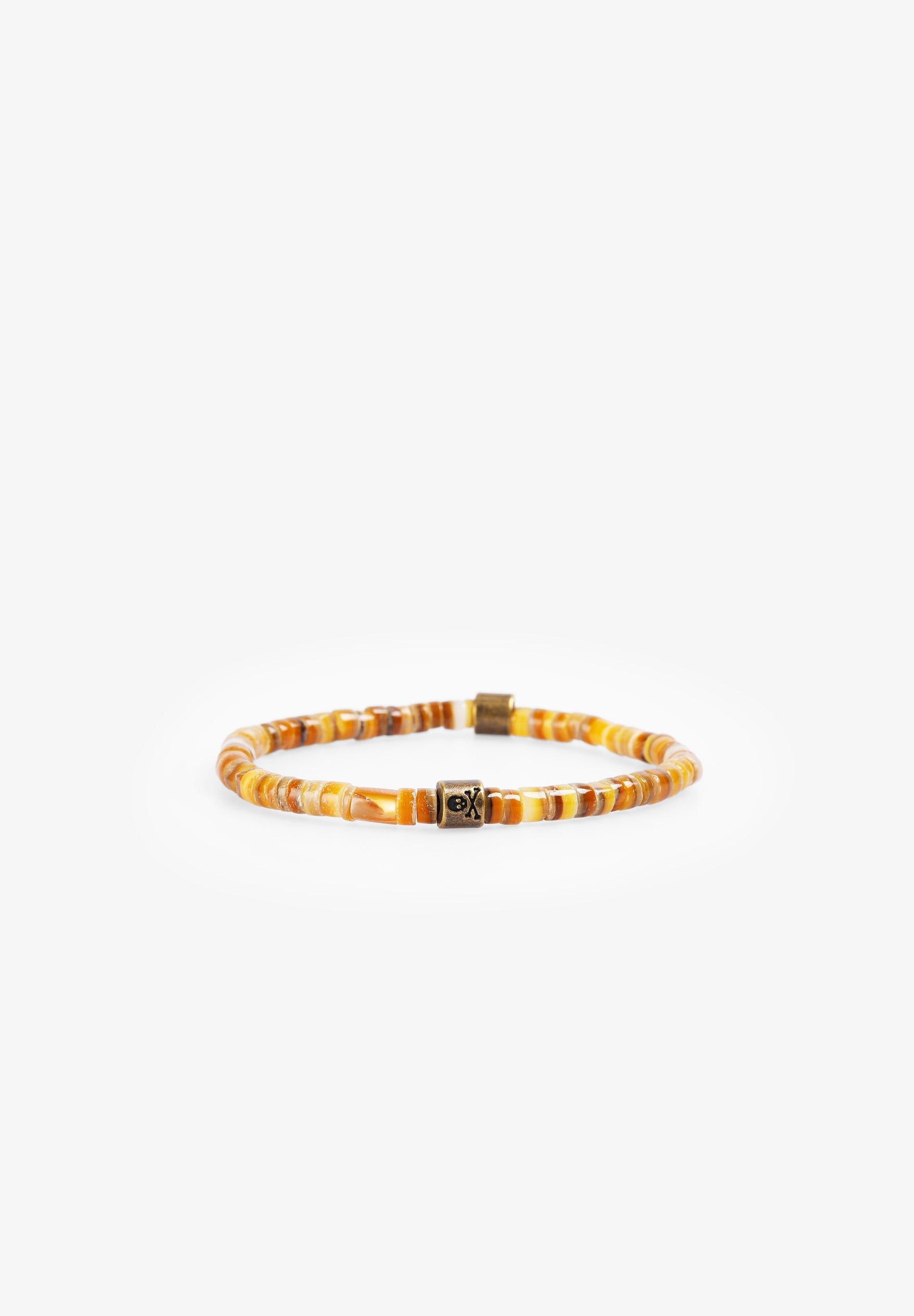 PULSERA PIEDRA NATURAL CALAVERA