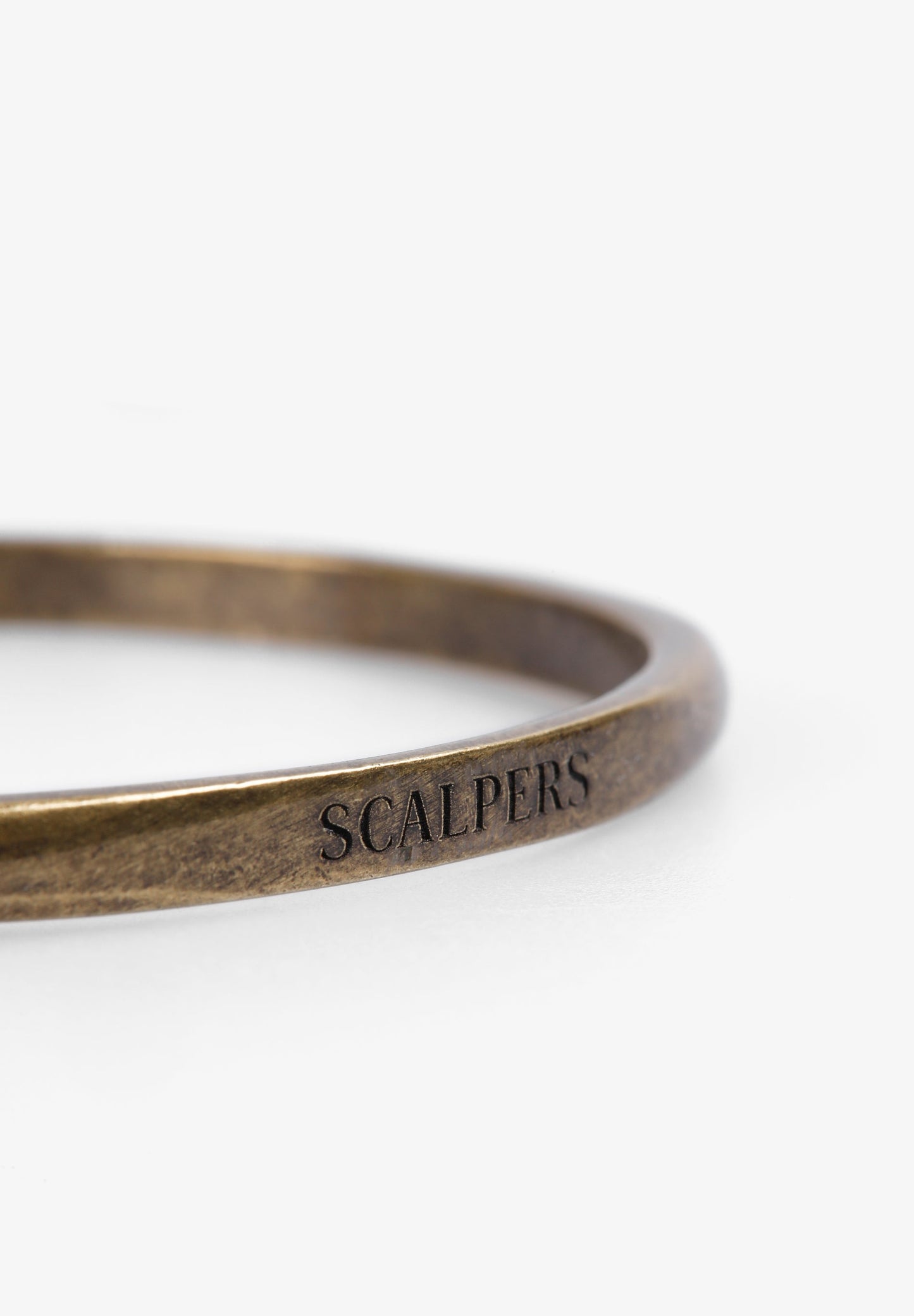 PULSERA LOGOTIPO EFECTO ORO VIEJO