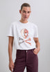 POLERA LOGO CALAVERA PRINT