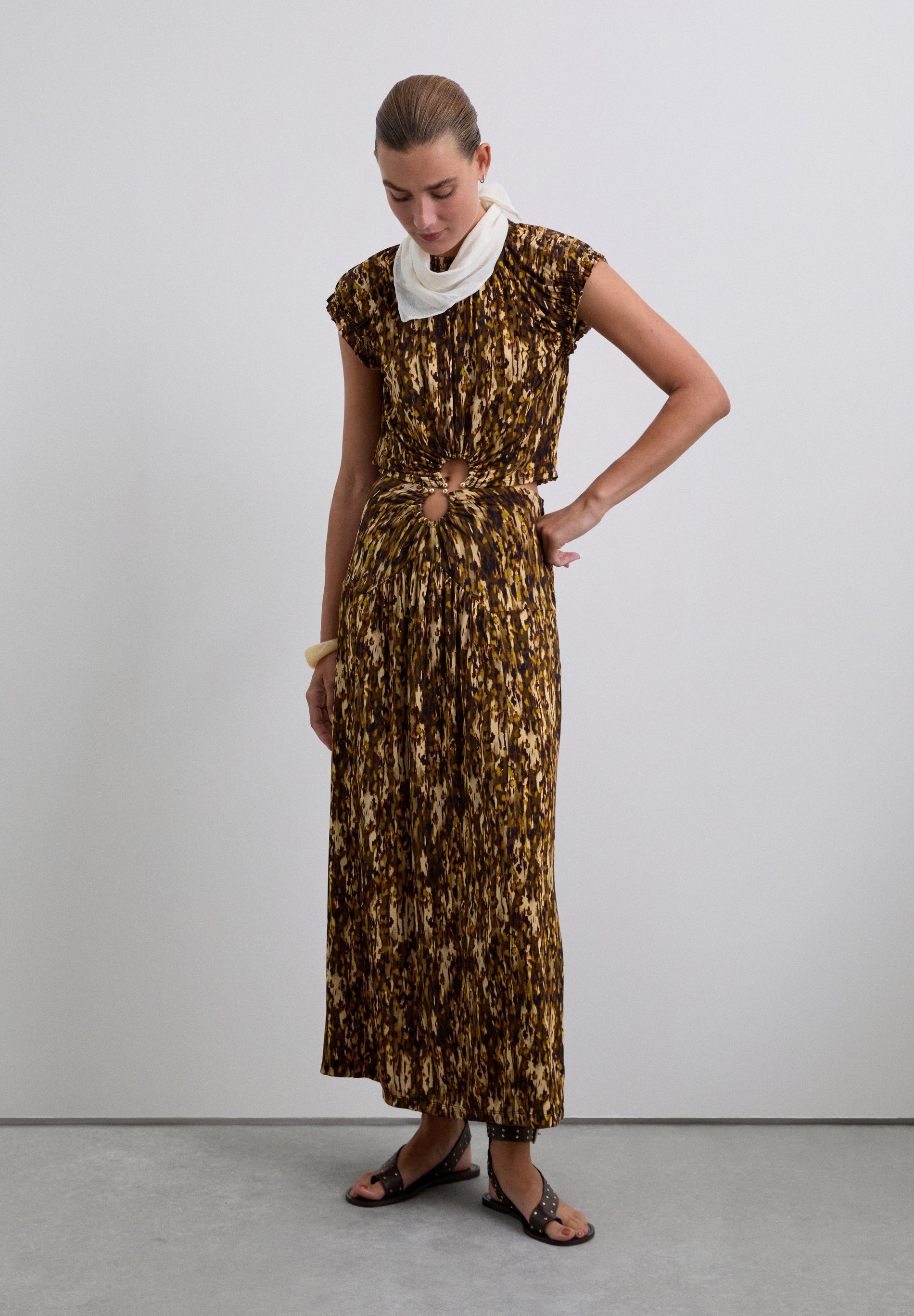 FALDA HEBILLA ESTAMPADA - Scalpers