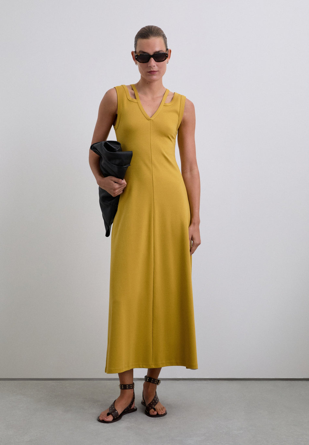 VESTIDO MIDI CUT OUT - Scalpers