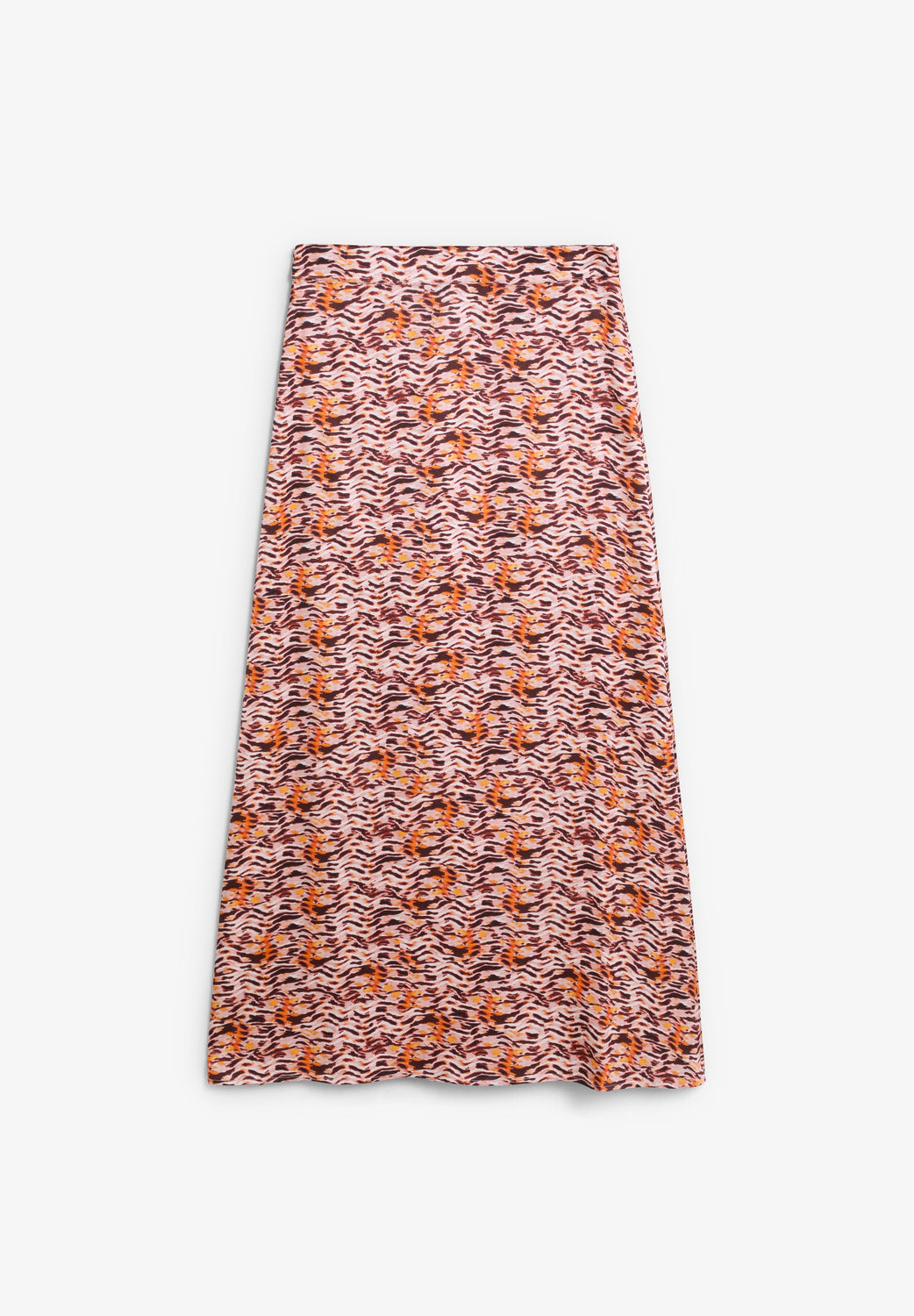 FALDA MIDI FLUIDA ESTAMPADA - Scalpers