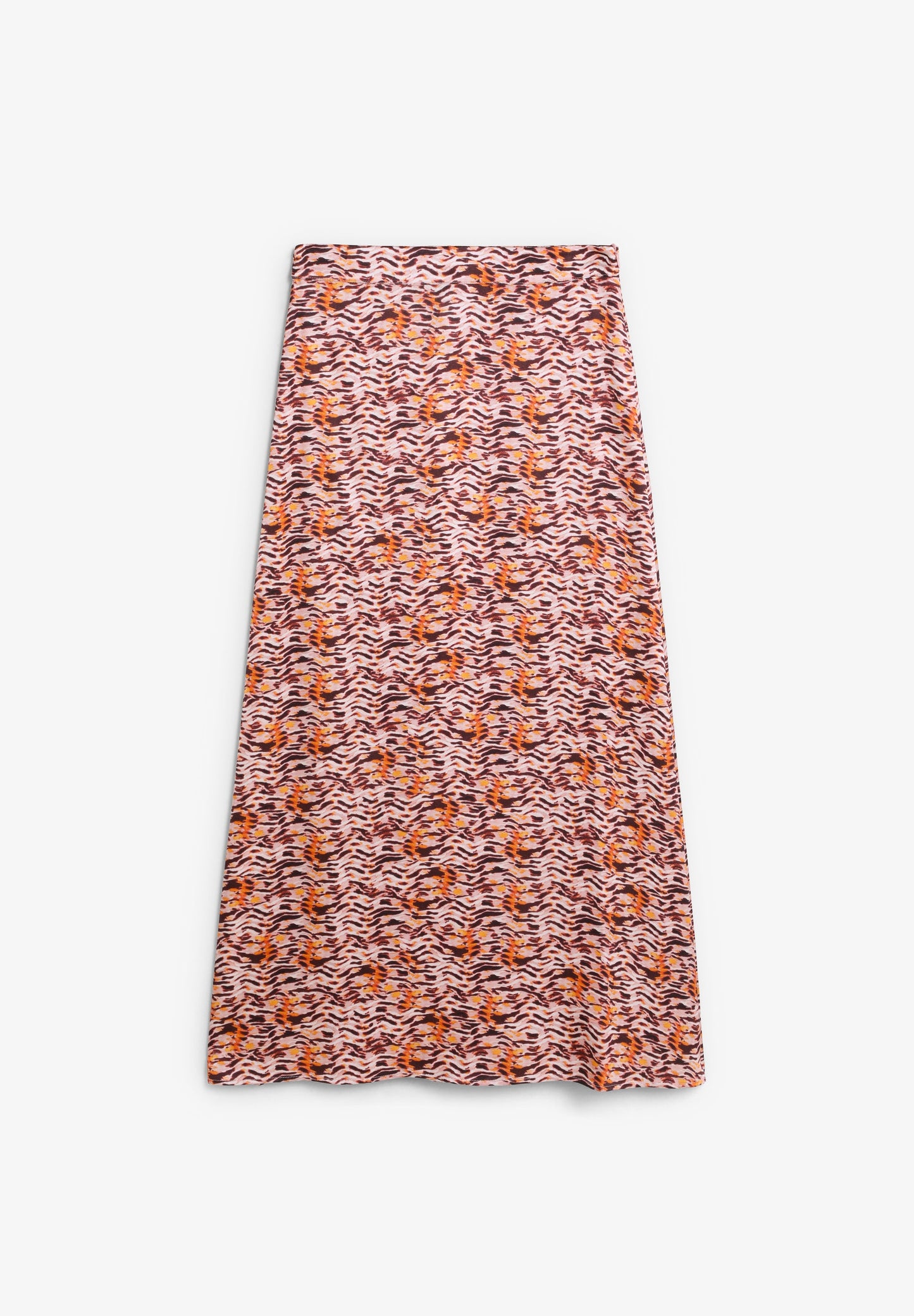 FALDA MIDI FLUIDA ESTAMPADA - Scalpers