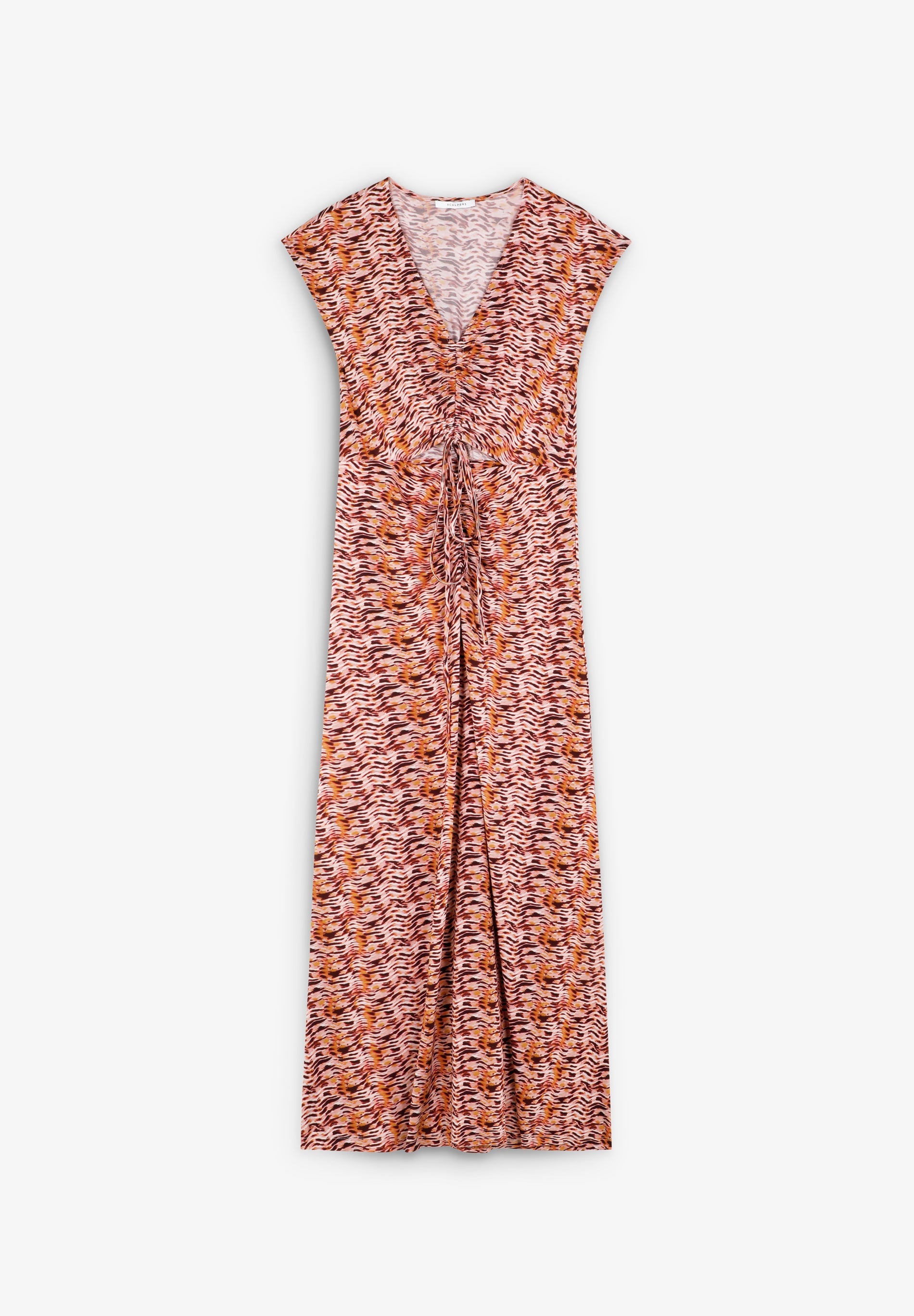 VESTIDO ESTAMPADO CUT OUT - Scalpers