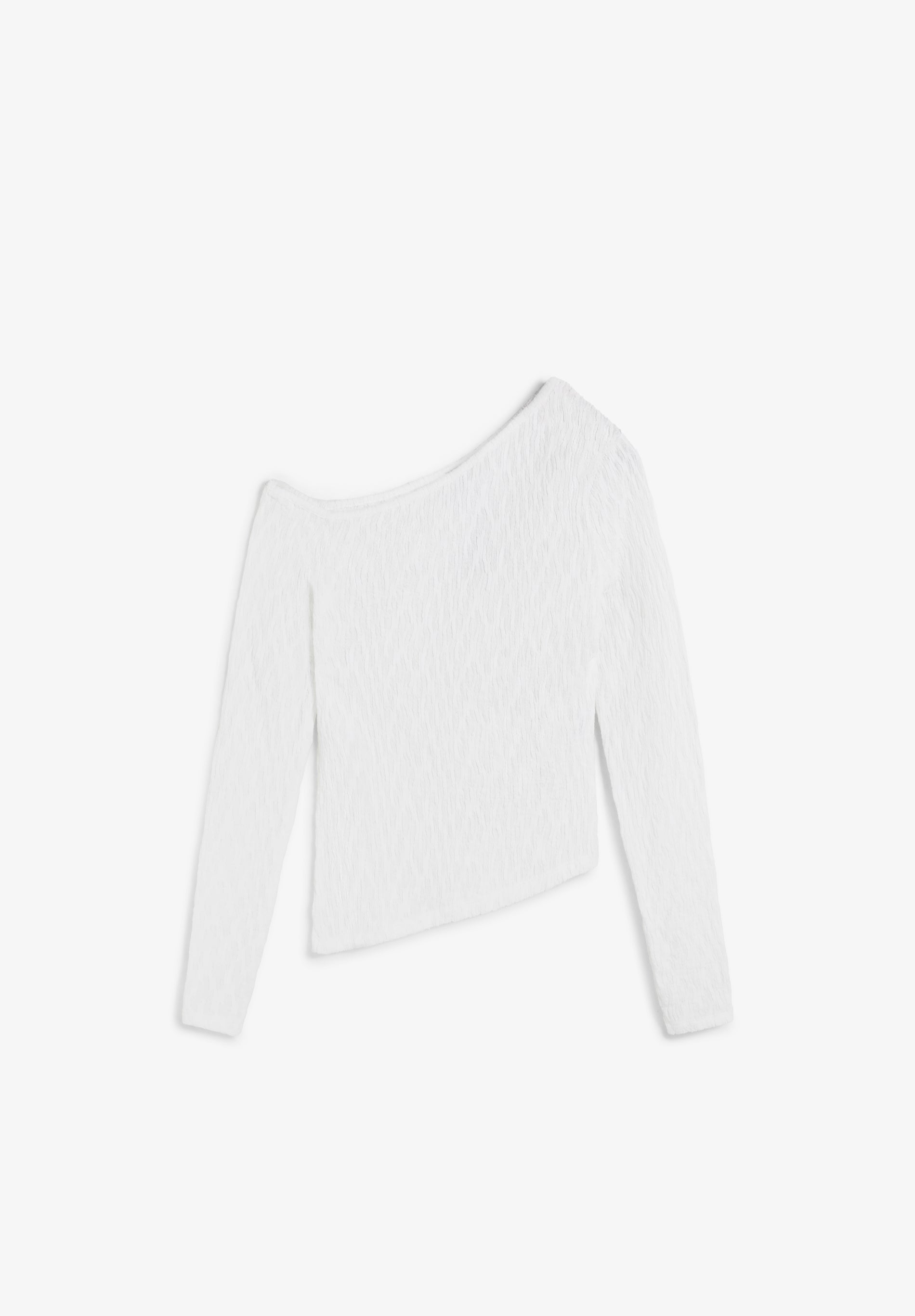 TOP ASIMÉTRICO HOMBRO DESCUBIERTO - Scalpers