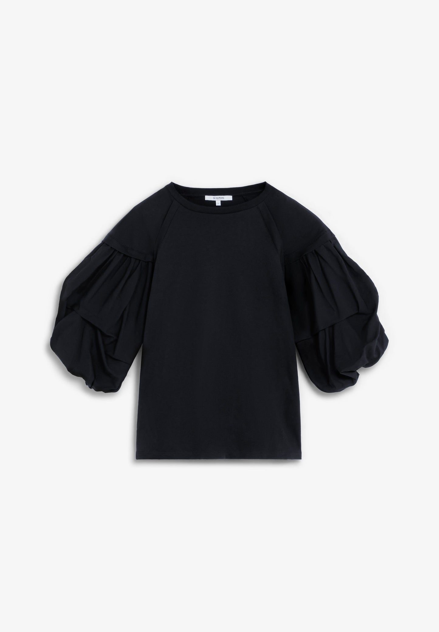 POLERA MANGA ABULLONADA