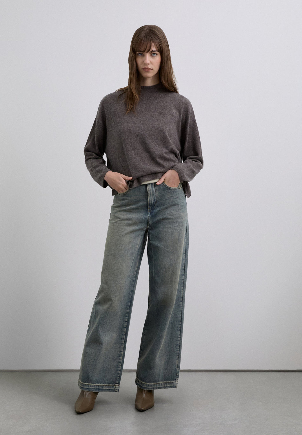 JERSEY CUELLO ALTO MEZCLA LANA - Scalpers