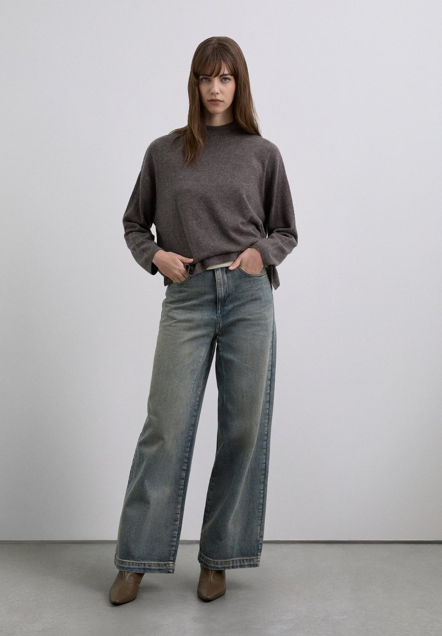 JERSEY CUELLO ALTO MEZCLA LANA - Scalpers