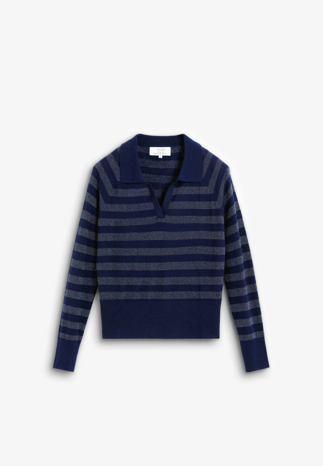 JERSEY POLO RAYAS METALIZADO - Scalpers