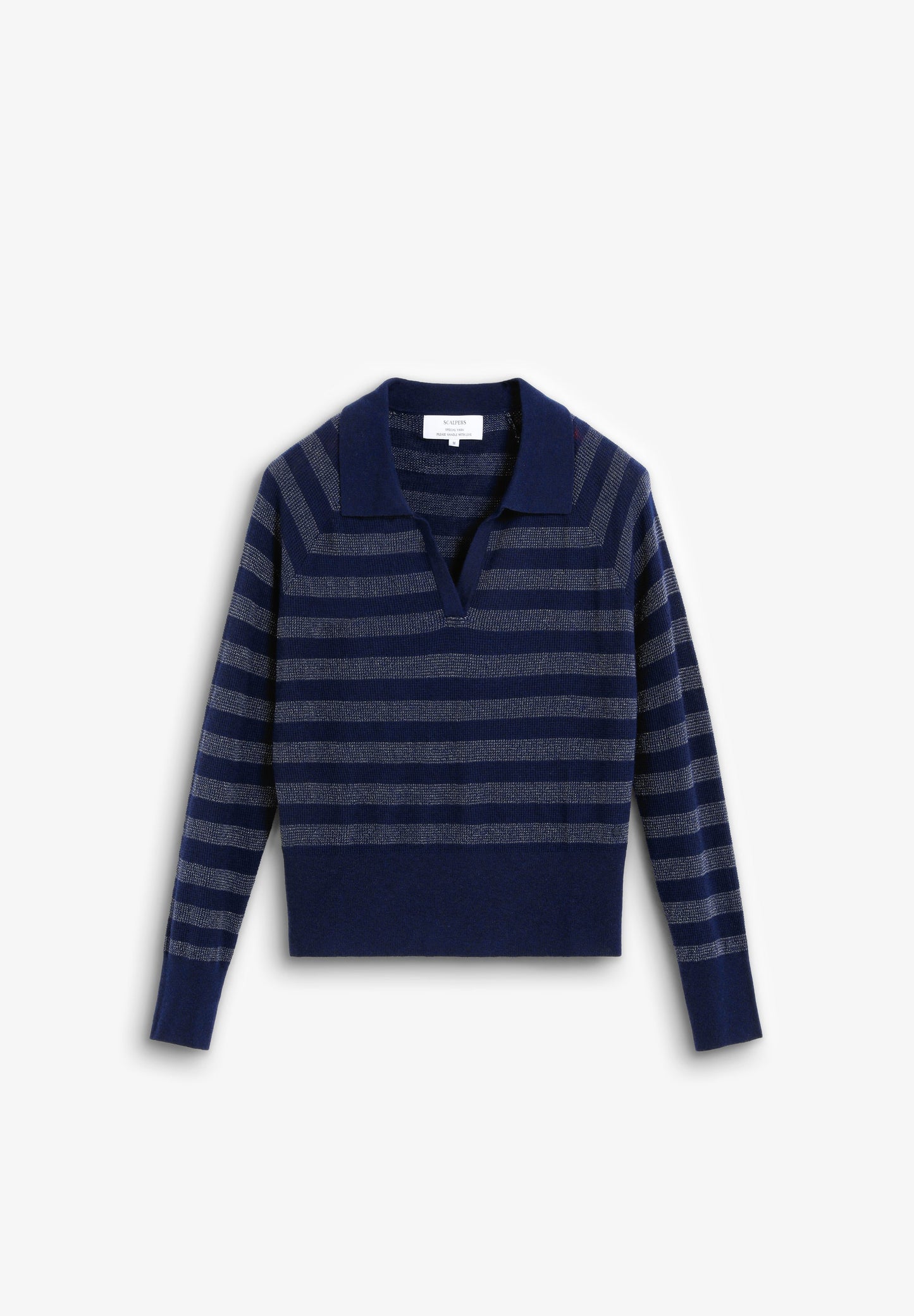 JERSEY POLO RAYAS METALIZADO - Scalpers