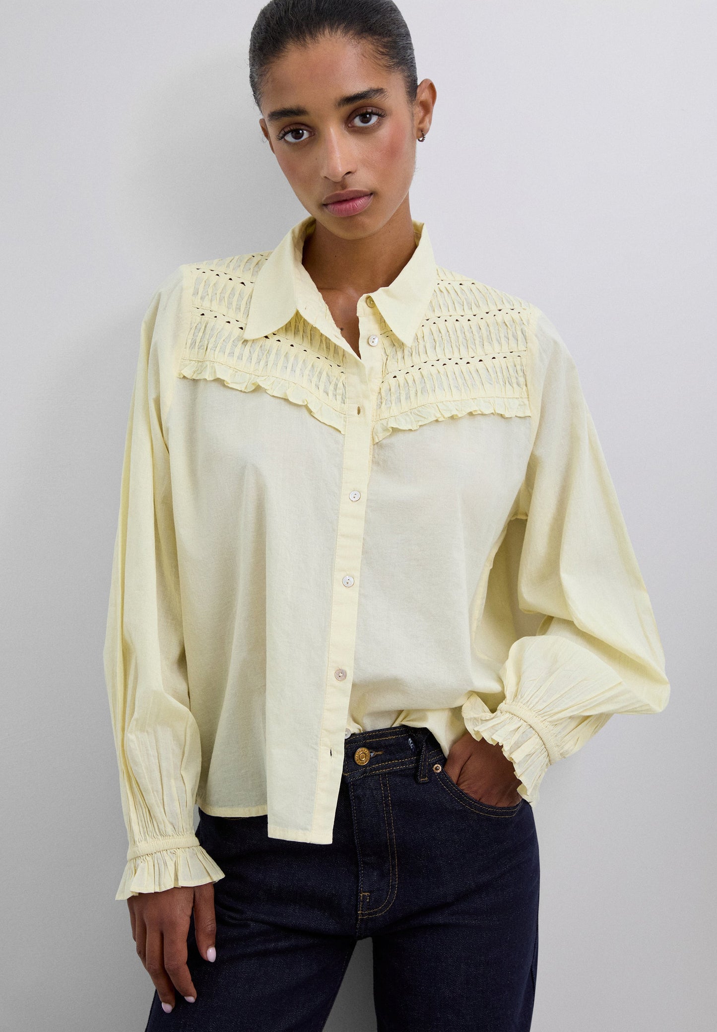 BLUSA DETALLE CANESÚ - Scalpers