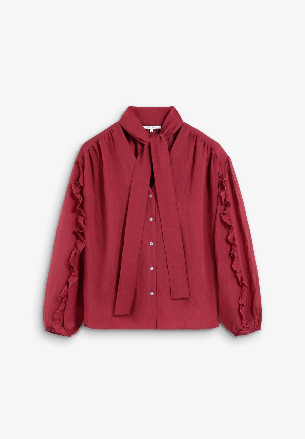 BLUSA DETALLE LAZO FRUNCES - Scalpers